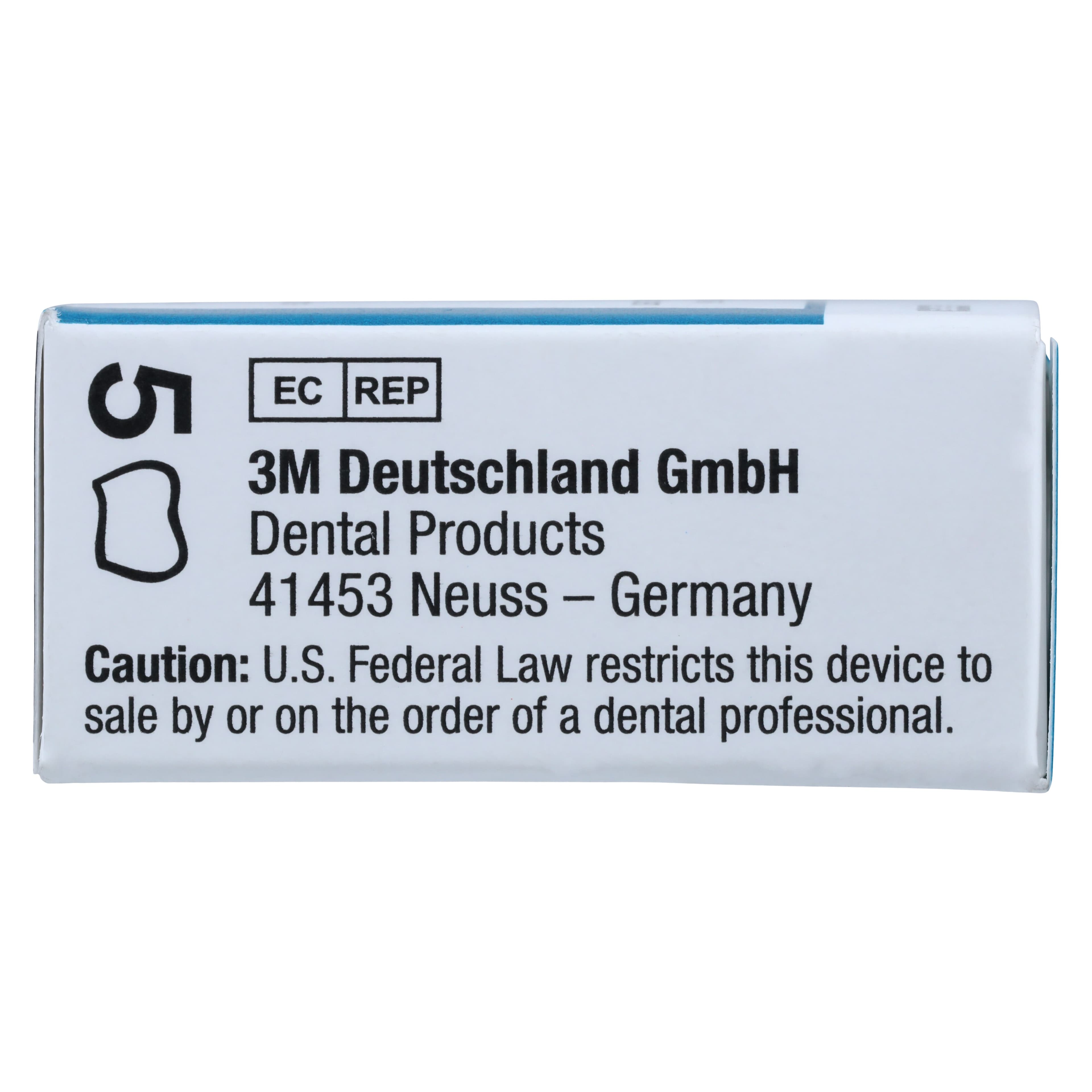3M Unitek Permanent Stainless Steel Crown, Upper Left First Permanent Molar, Size 1UL, 5/Box, 900311 thumbnail 4