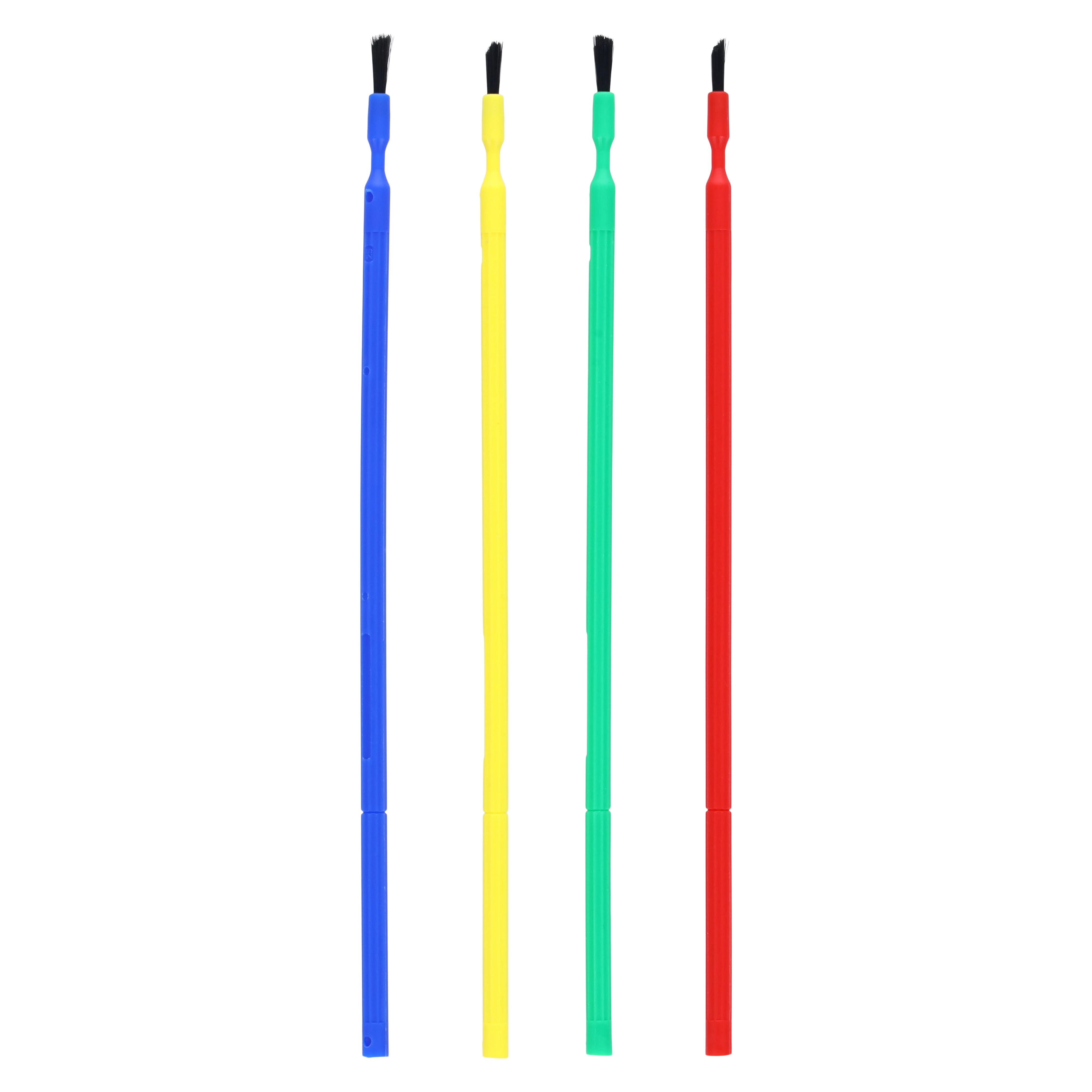 3M Bendable Applicator Brushes, Assorted Colors (Blue, Green, Yellow, Red), Disposable, 120/Pkg, 3402 thumbnail 2