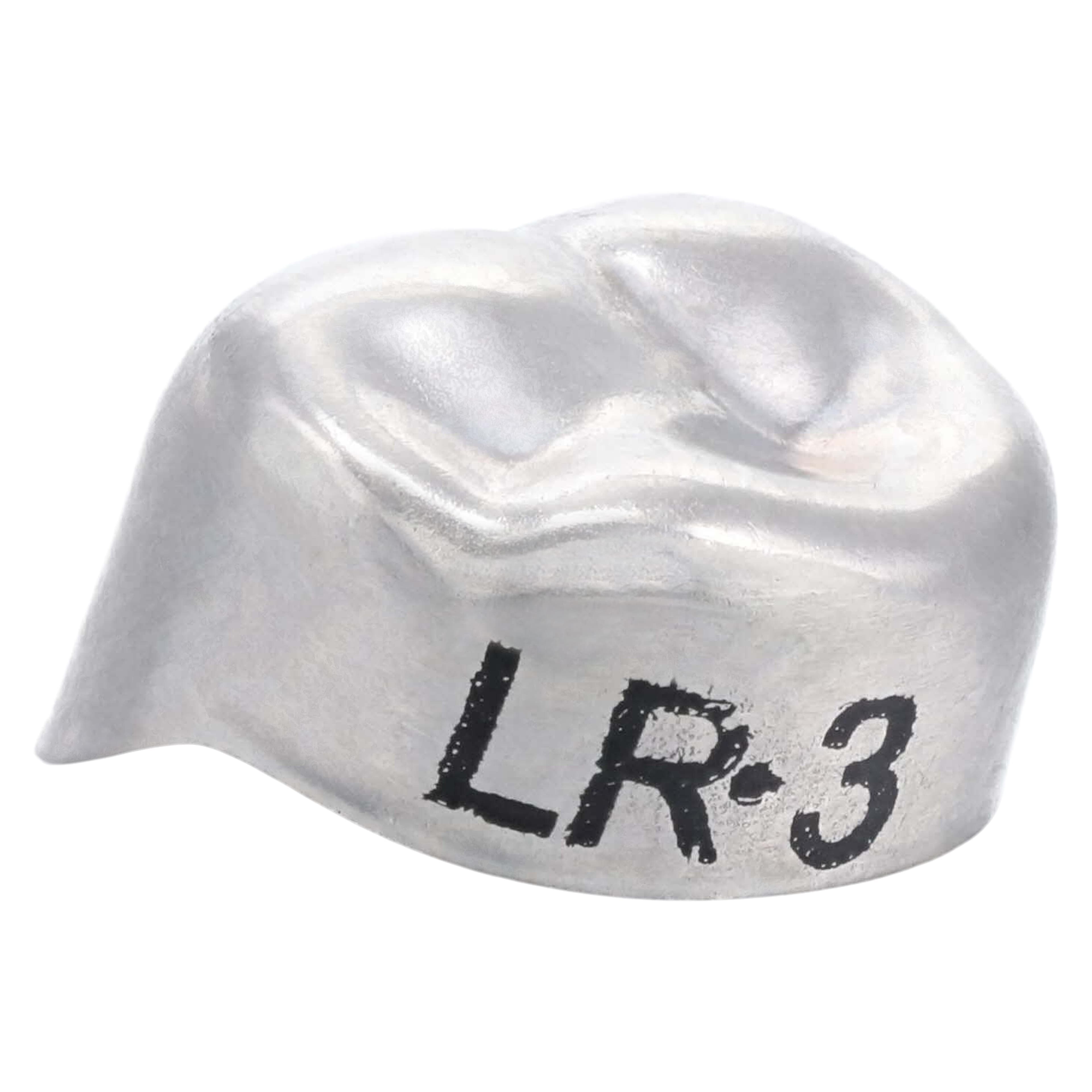 3M Unitek Stainless Steel Primary Molar Crown, Lower Right First Molar, Size 3 (LR3), 5/Box, 900143 thumbnail 3