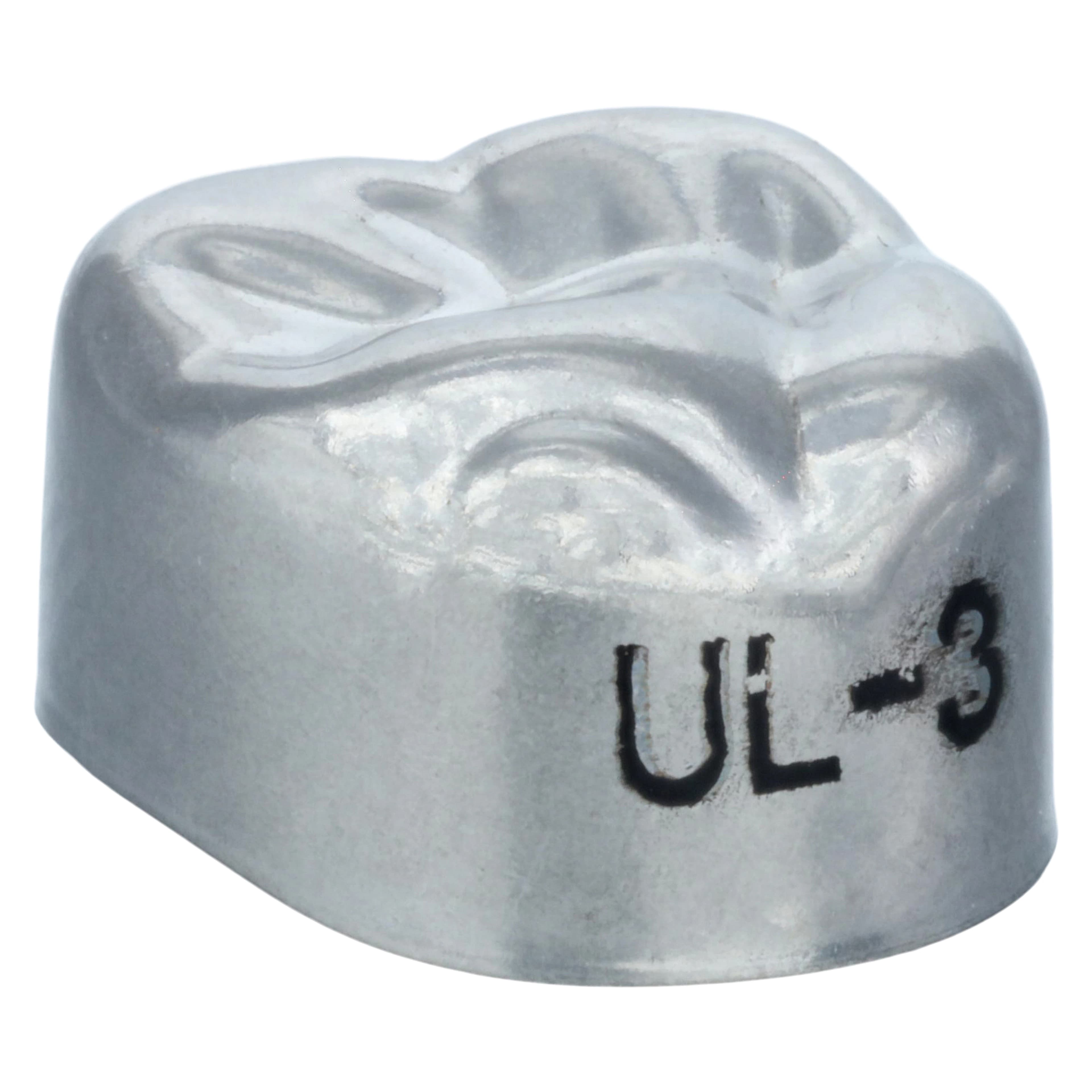 3M Unitek Stainless Steel Permanent Molar Crowns, Upper Left First Permanent Molar, Size 3UL, 5/Box, 900313 thumbnail 3