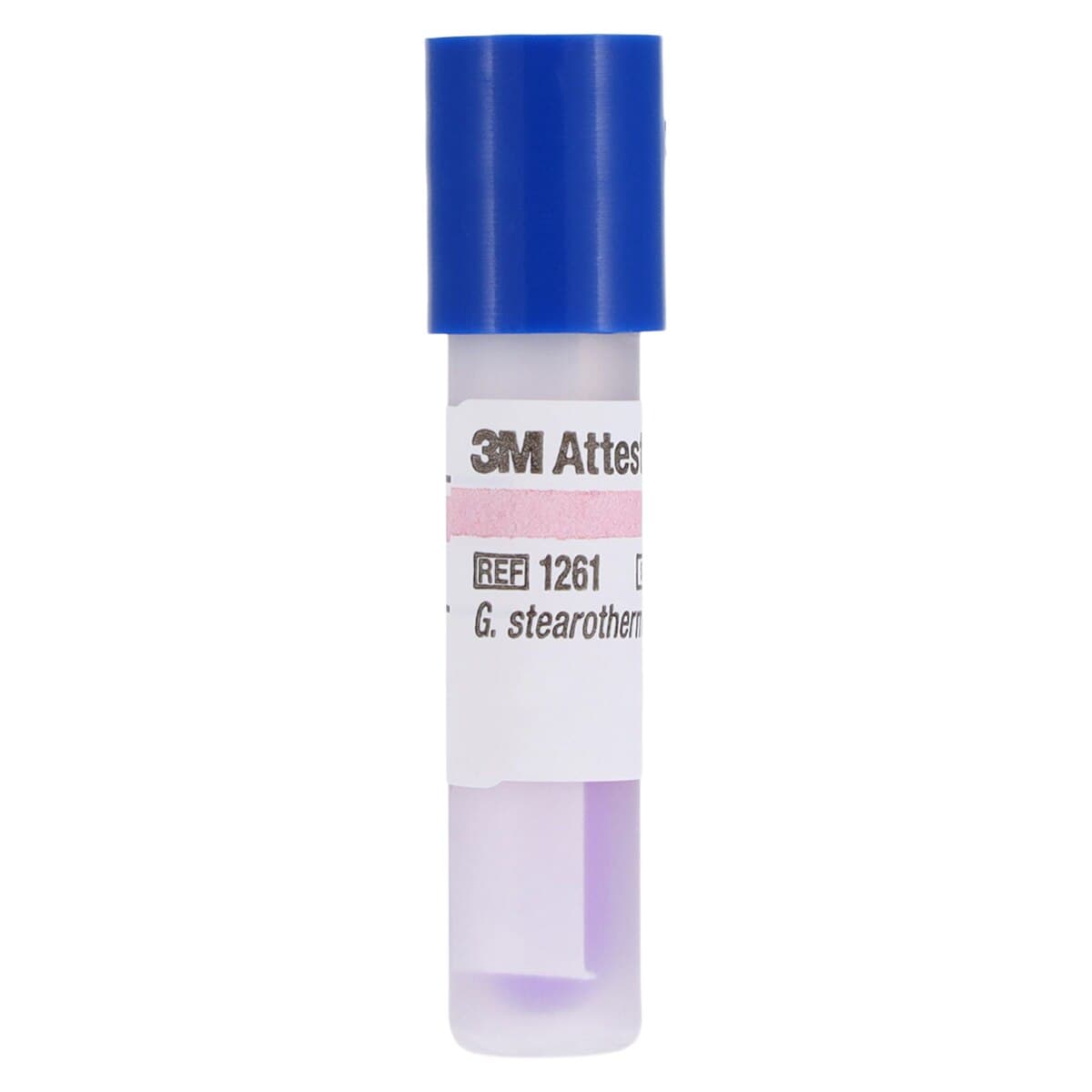 3M™ Attest™ Steam Biological Indicator, 1261, Blue Cap, 24-Hour Readout, Box of 100 thumbnail 3