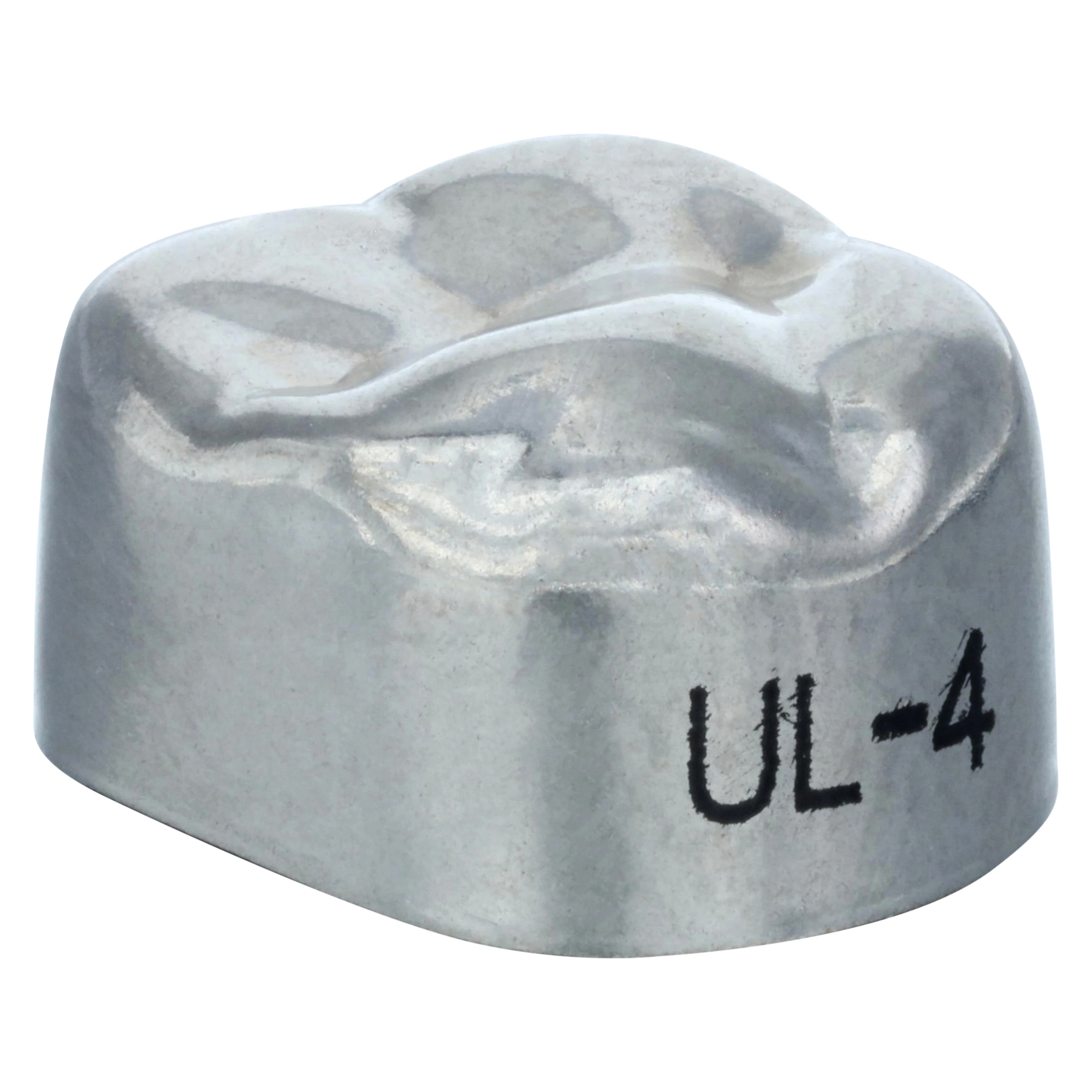 3M Unitek Stainless Steel Permanent Molar Crown, Upper Left First Permanent Molar, Size 4 (4UL), 5/Box, 900314 thumbnail 3