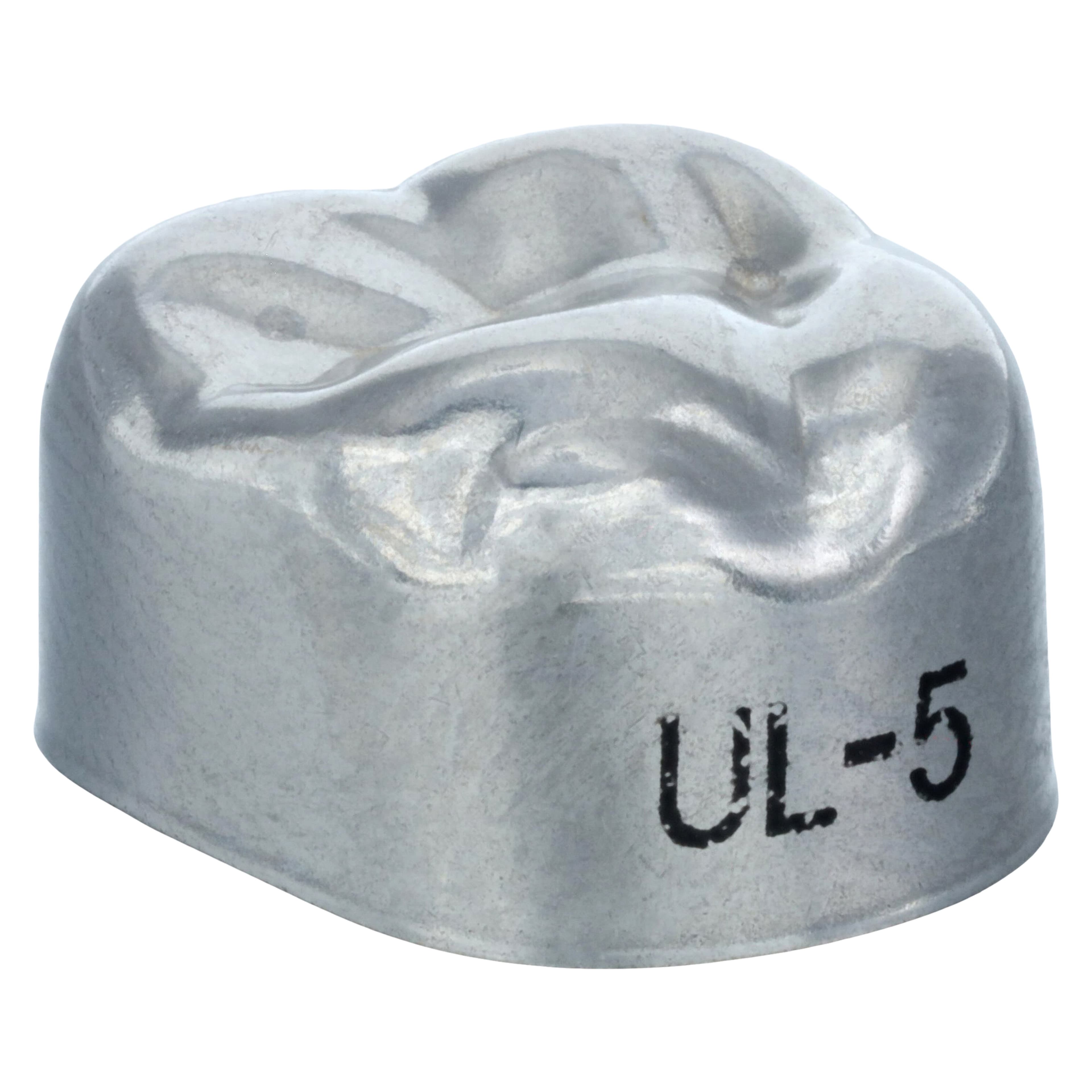 3M Unitek Stainless Steel Permanent Molar Crown, Upper Left First Permanent Molar, Size 5 (UL5), 5/Box, 900315 thumbnail 3