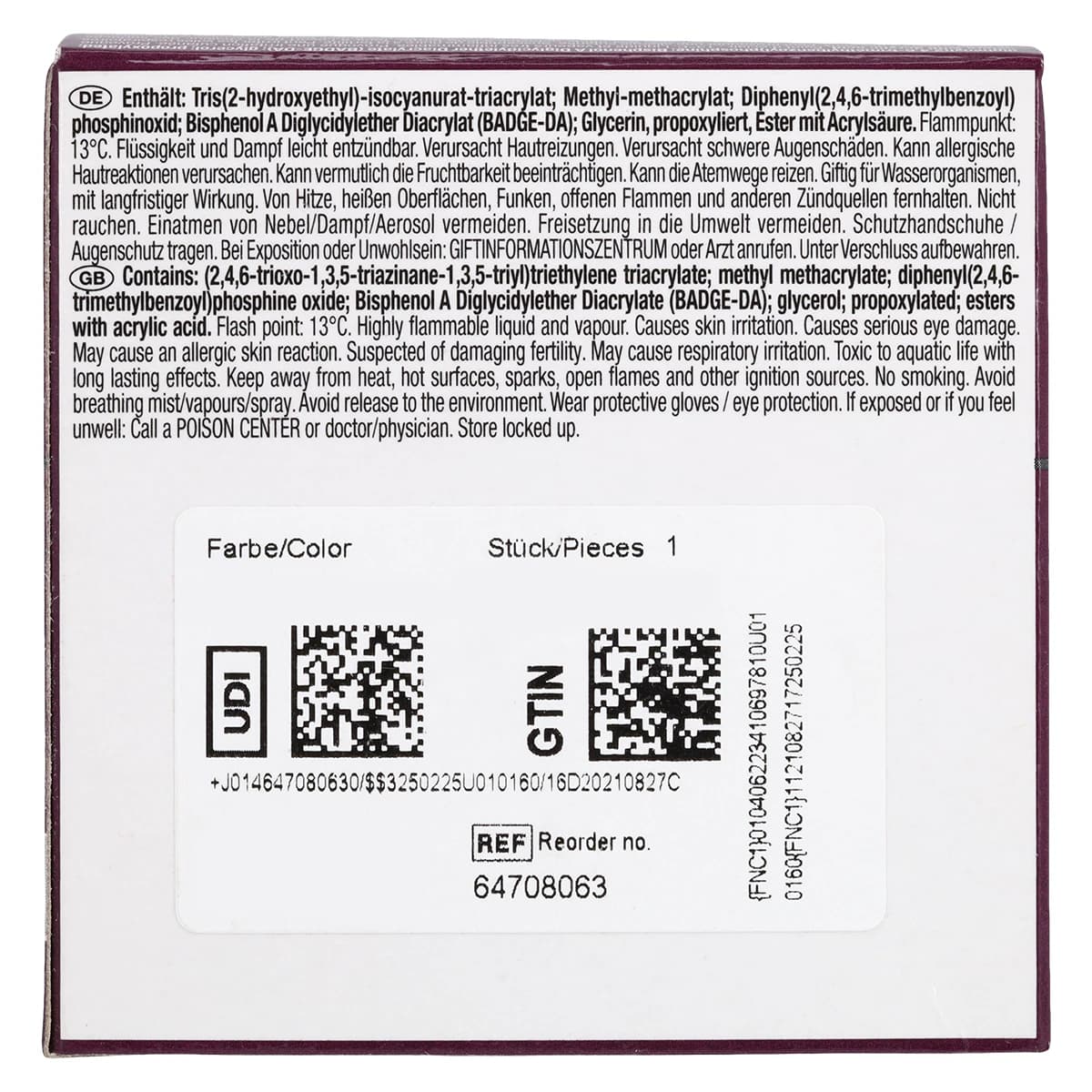 Kulzer Palaseal Light-Curing Denture Sealant, 15 mL Bottles, 2/Pkg, 64708063 thumbnail 8