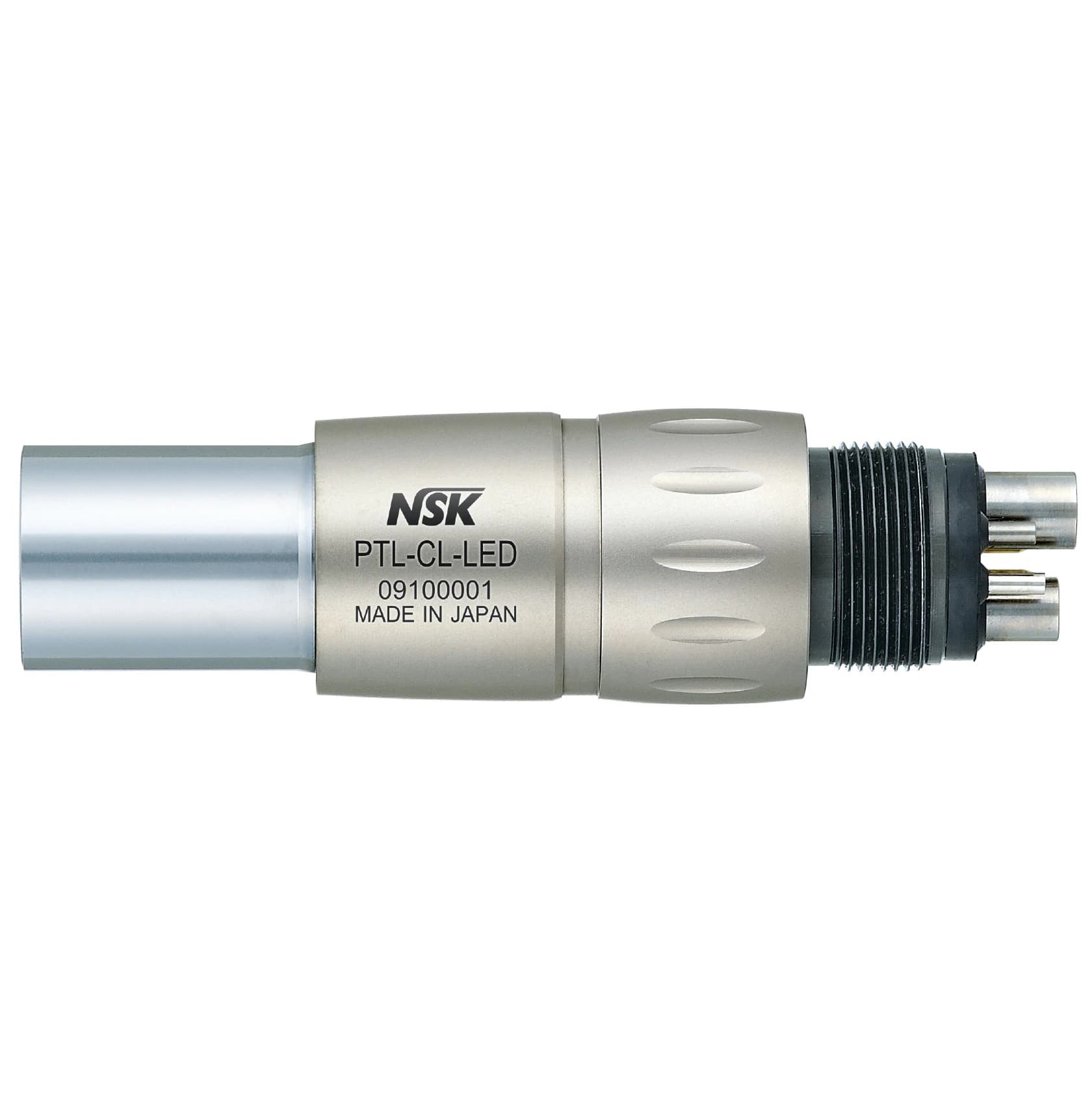 NSK Ti-Max X Series Handpiece Coupler, PTL-CL-LED, 6 Pin, LED Optic, ISO Type C, Autoclavable - Ti-Max X Series Handpiece Couplings - PTL-CL-LED, 6 Pin, LED Optic, NSK Back End - Image 1