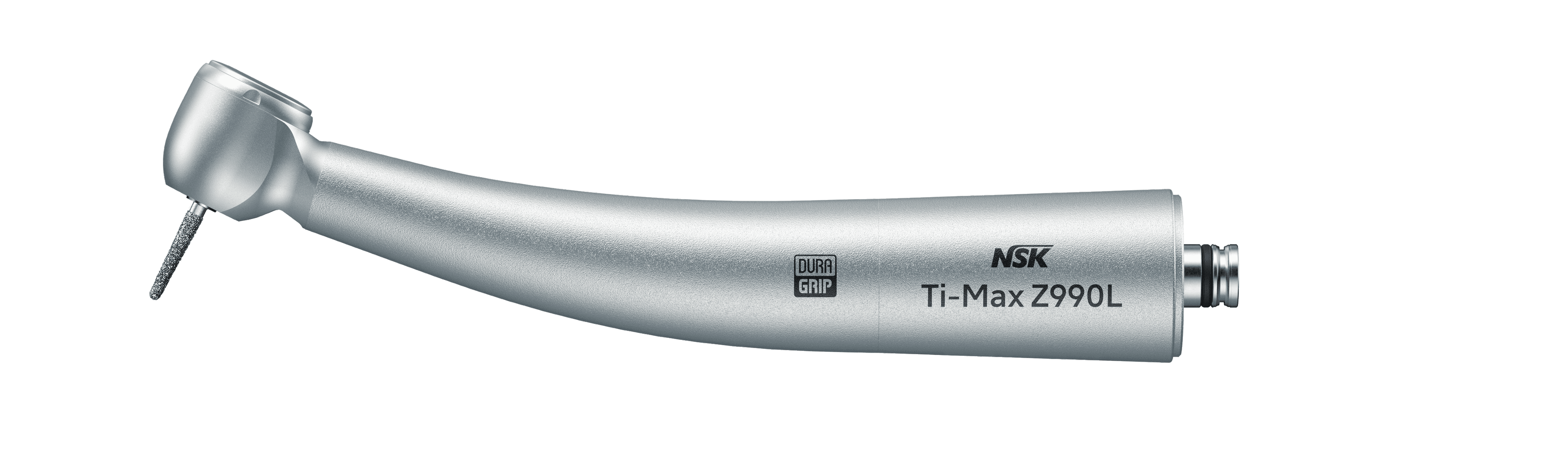 NSK Ti-Max Z990L High-Speed Air Turbine Handpiece, Contra Angle, Standard Head, Push-Button Autochuck, Cellular Glass Optic, Quattro Spray, NSK Backend, PA23730001 - Ti-Max Z990 Air Turbine - Image 1