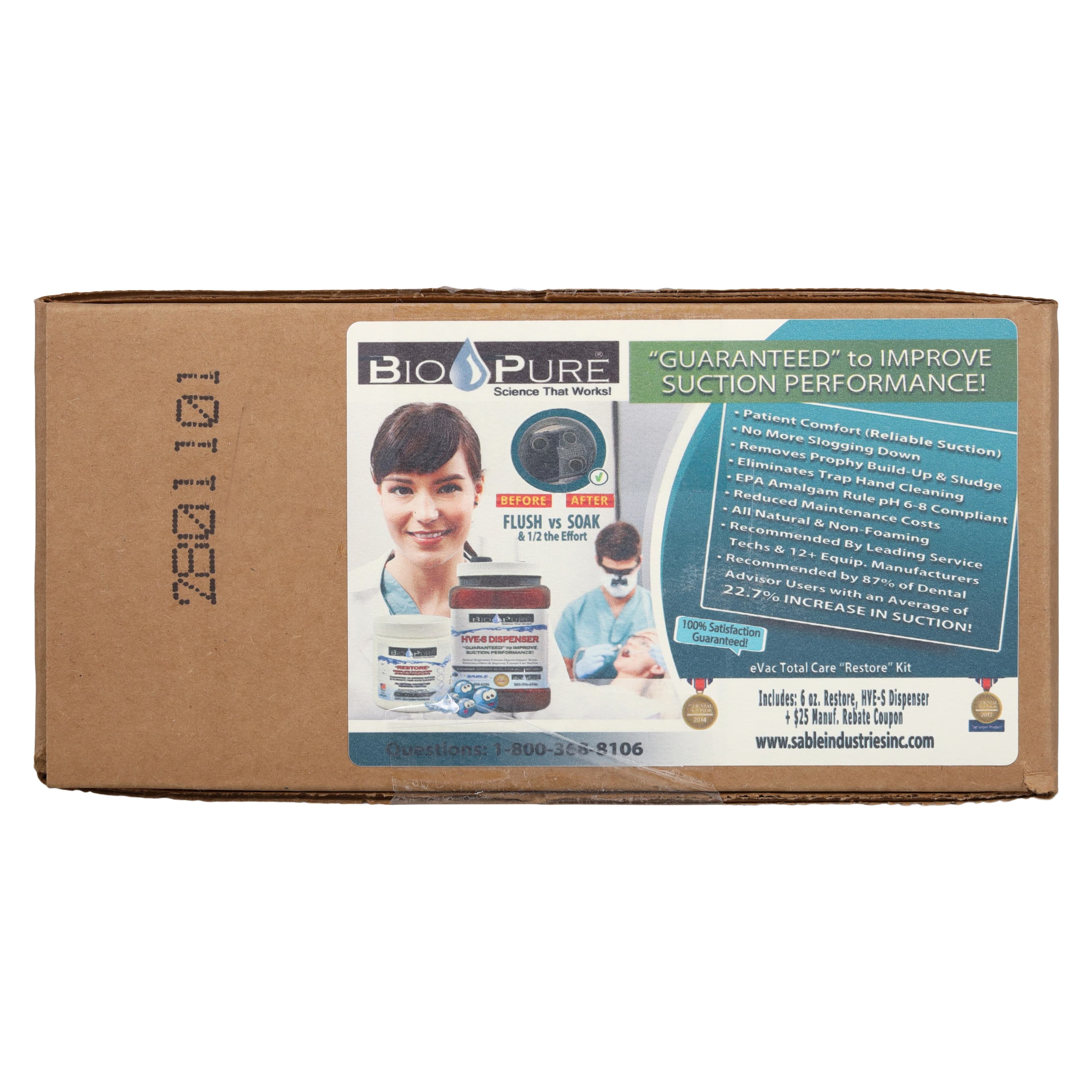 Bio-Pure eVac System Restore Kit, Powder, 6 oz Jar with Dispenser, 1/Pk, 2801101 thumbnail 9