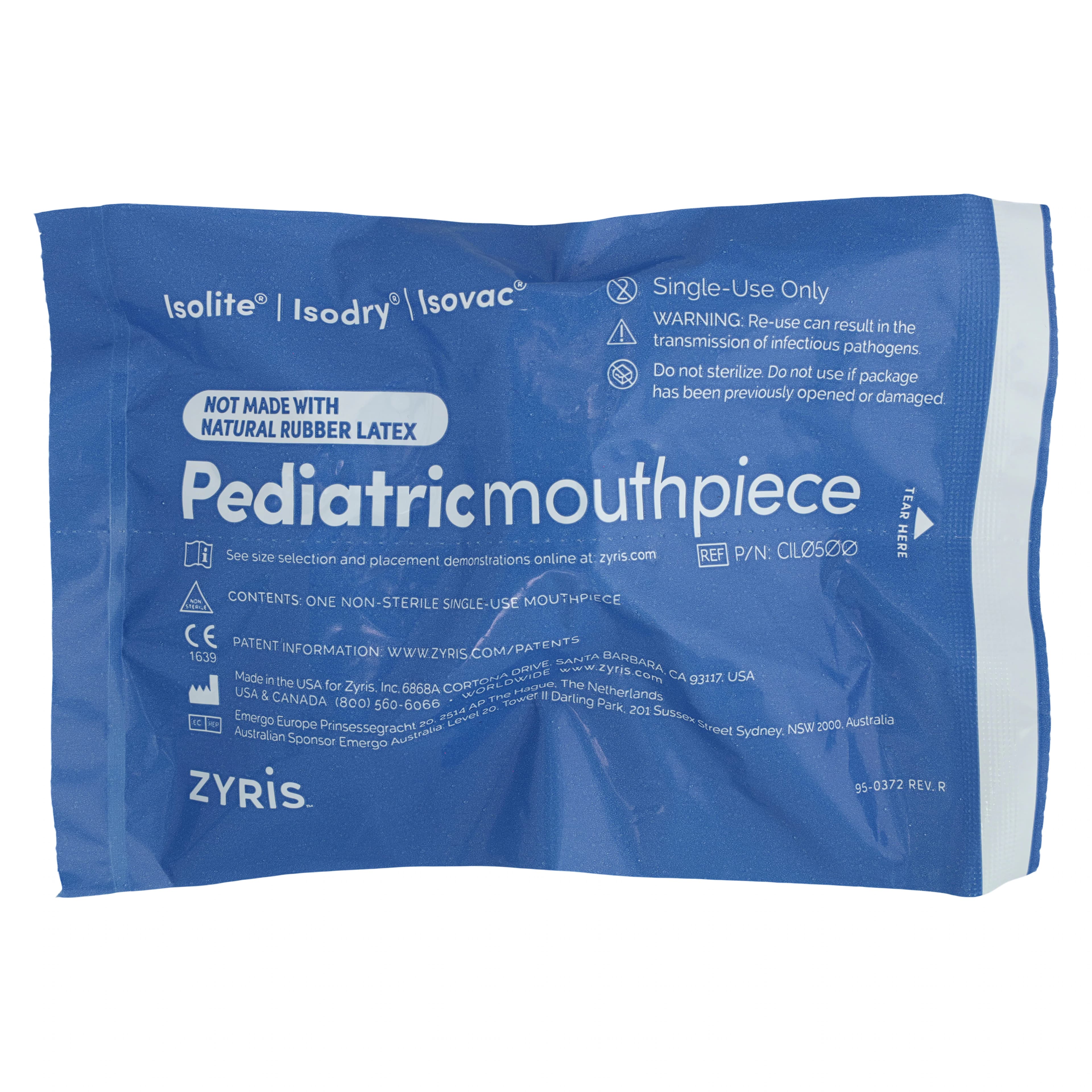 Isolite Posterior Mouthpiece, Pediatric, 10/Pack, CIL0501 thumbnail 2
