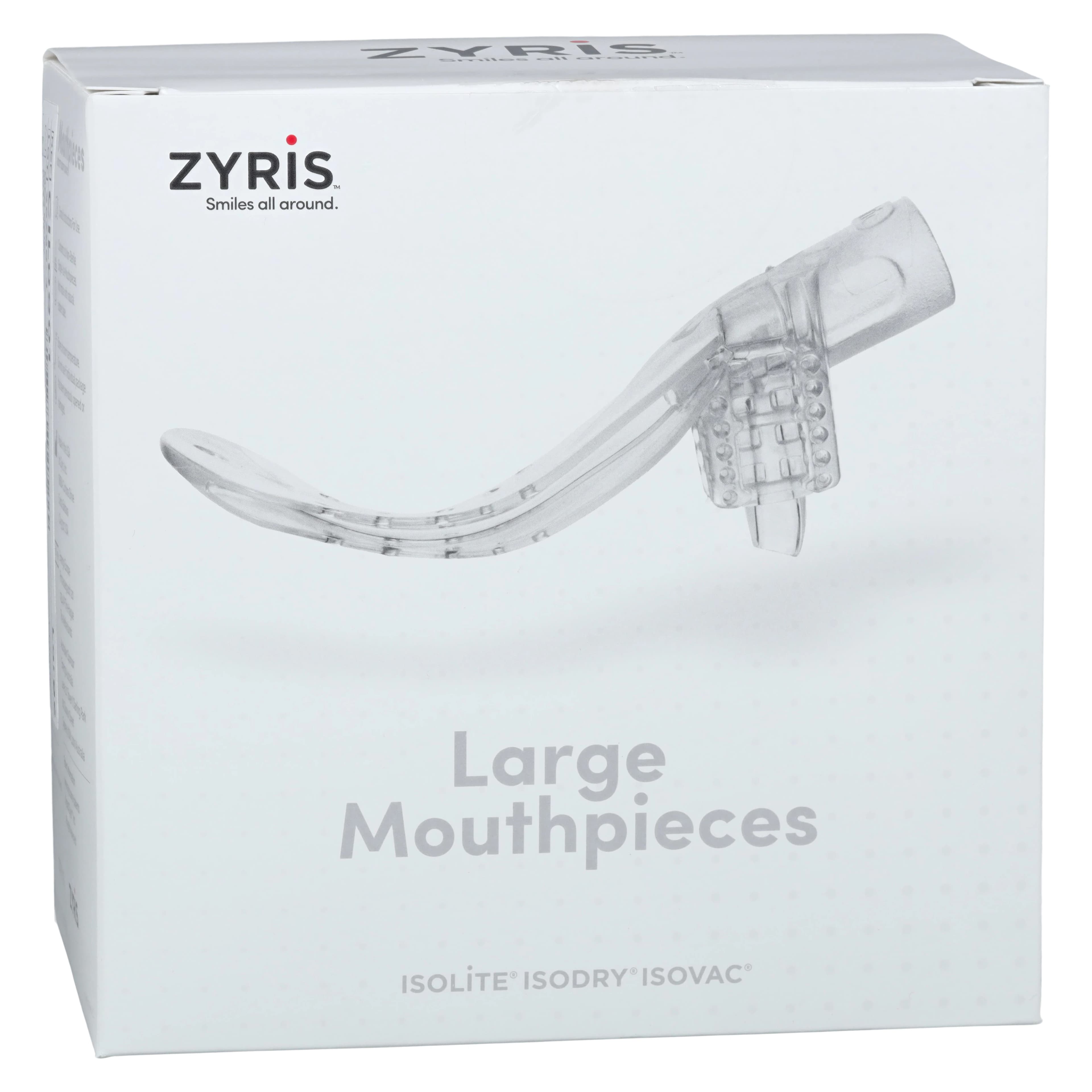 Isolite Posterior Mouthpiece, Large, Clear, 10/Pack, CIL0901 - Isolite Posterior Mouthpiece Large Pack of 10 - Image 1