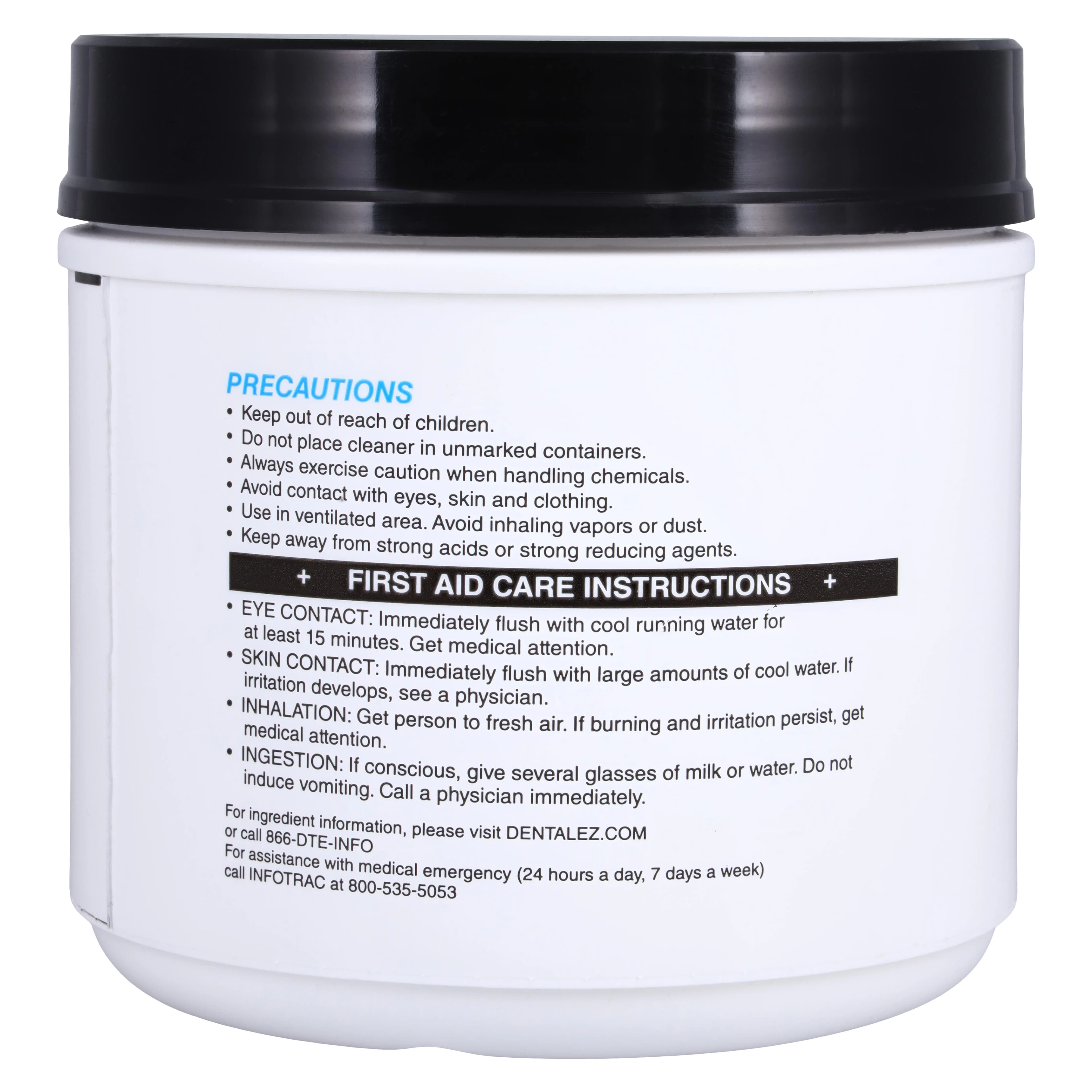 Ramvac SlugBuster Dental Vacuum Line Cleaner Powder, 40 oz Jar with Scoop, 6/Case thumbnail 2
