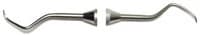 StarDental Columbia Curette Double End #4R/4L, Standard Handle, Stainless Steel - Curettes – #4R/4L Columbia, Standard Handle, Double End - Curettes – #4R/4L Columbia, Standard Handle, Double End - Image 1