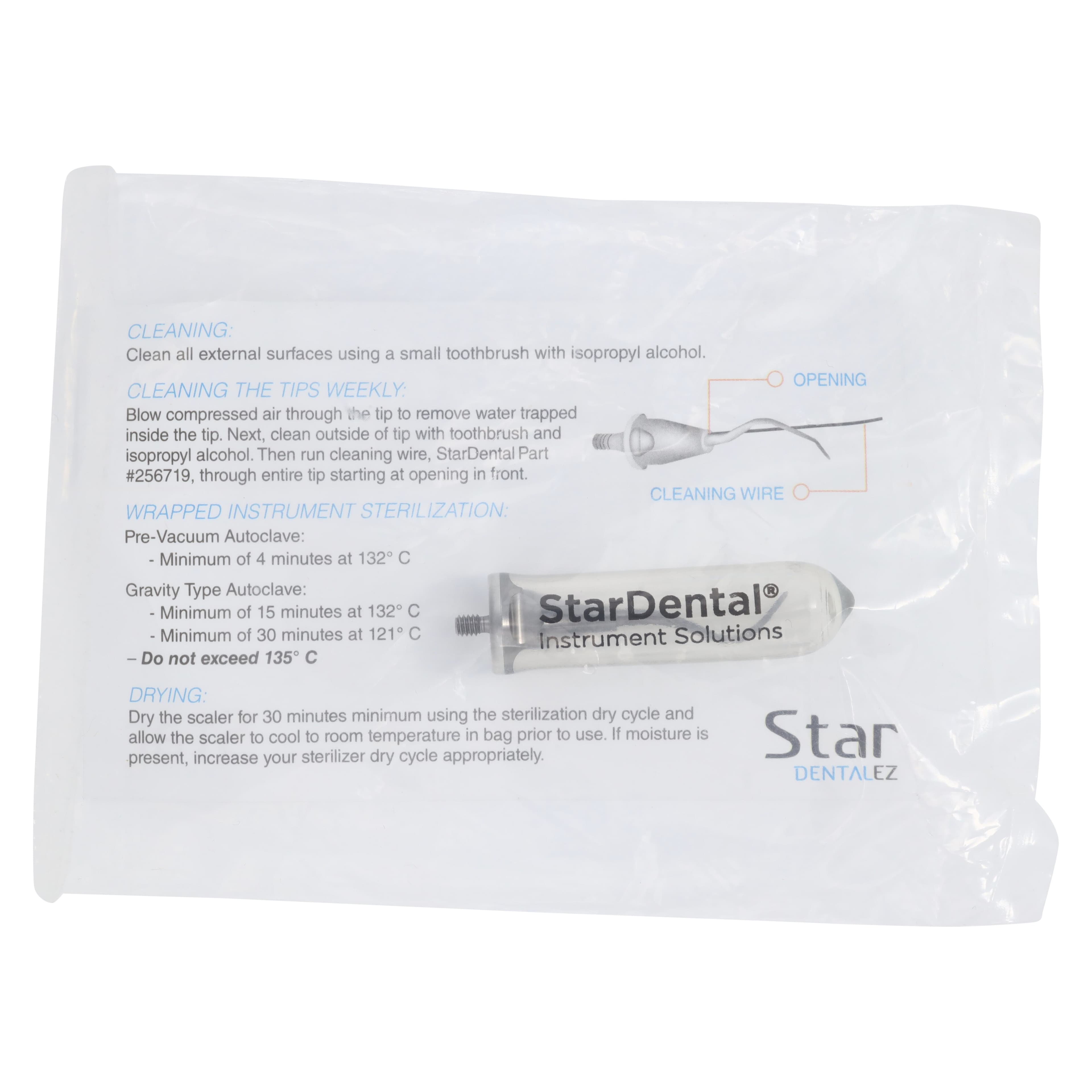 Titan Blis-sonic Perio Tip, Straight, Silver, 261669 thumbnail 4