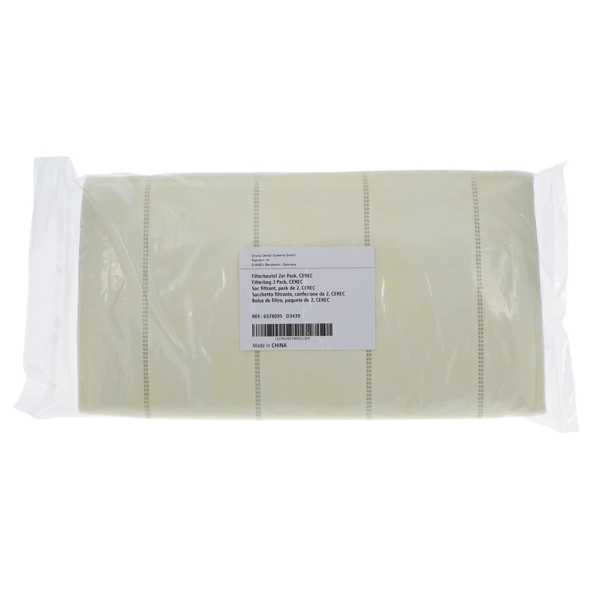 CEREC MC/MC X/MC XL Filter Bag, 2/Pkg - CEREC MC/MC X/MC XL Filter Bag, 2/Pkg - CEREC MC/MC X/MC XL Filter Bag, 2/Pkg - Image 1