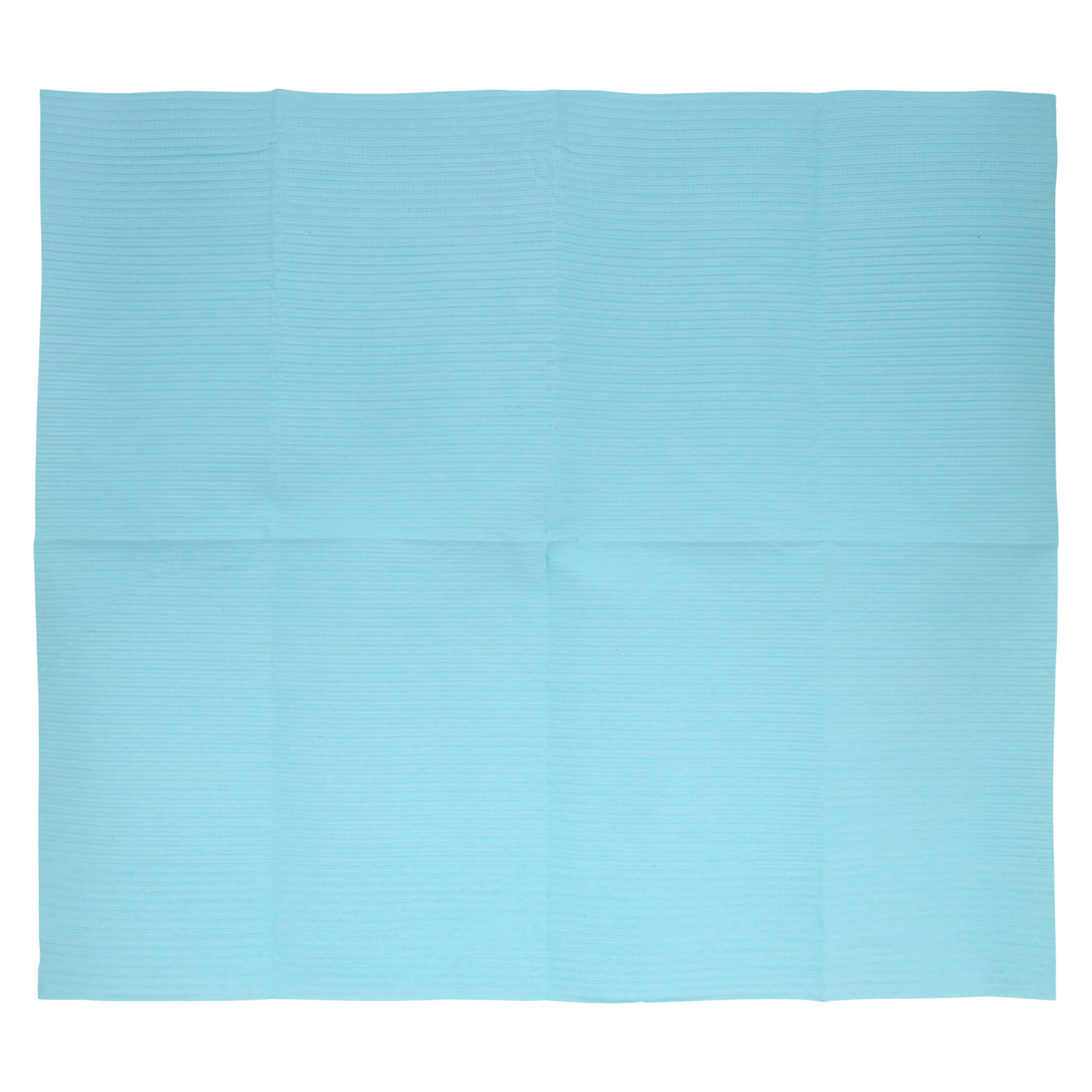Crosstex Poly-Gard 3-Ply Patient Towel, Tissue/Poly, Blue, 19" x 16", 500/Case, WGXBL thumbnail 3