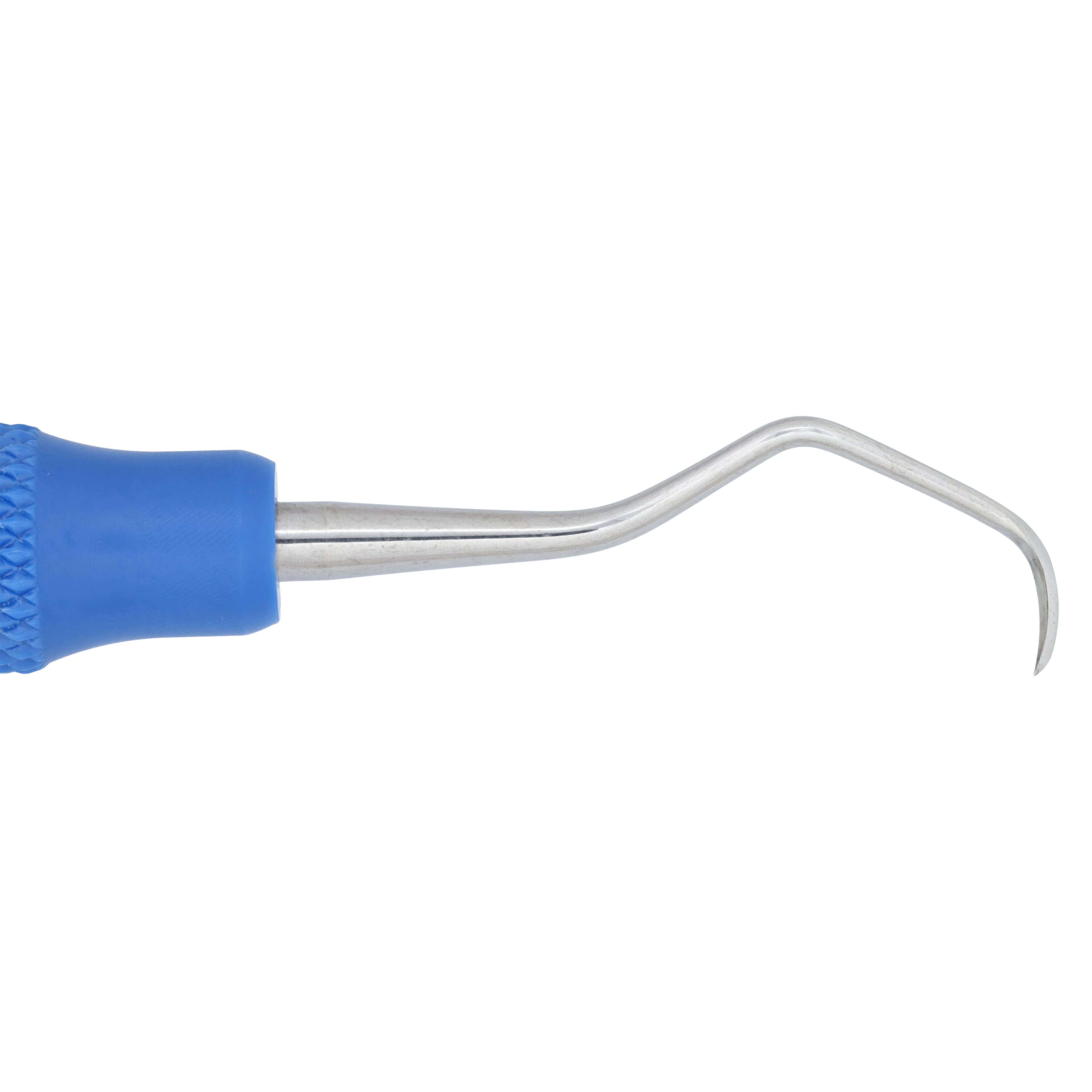 Sickle Scaler, #M23, Posterior, Double End, EagleLite Resin Handle, 3/8", Blue, AESM23X, 1/Pk thumbnail 4