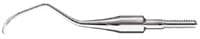 Quik-Tips™ Talon Tough™ Universal Curette Barnhart #6, Cone Socket, Stainless Steel, AECB6TTQT - Curette BH 6 Talon Tough Quik Tip - Image 1