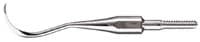 American Eagle Quik-Tips Talon Tough H6 Universal Anterior Sickle Scaler Tip, Cone Socket, Stainless Steel, AESH6TTQT - Quik-Tips™ Talon Tough™ Scalers – H6 - Quik-Tips™ Talon Tough™ Scalers – H6 - Image 1