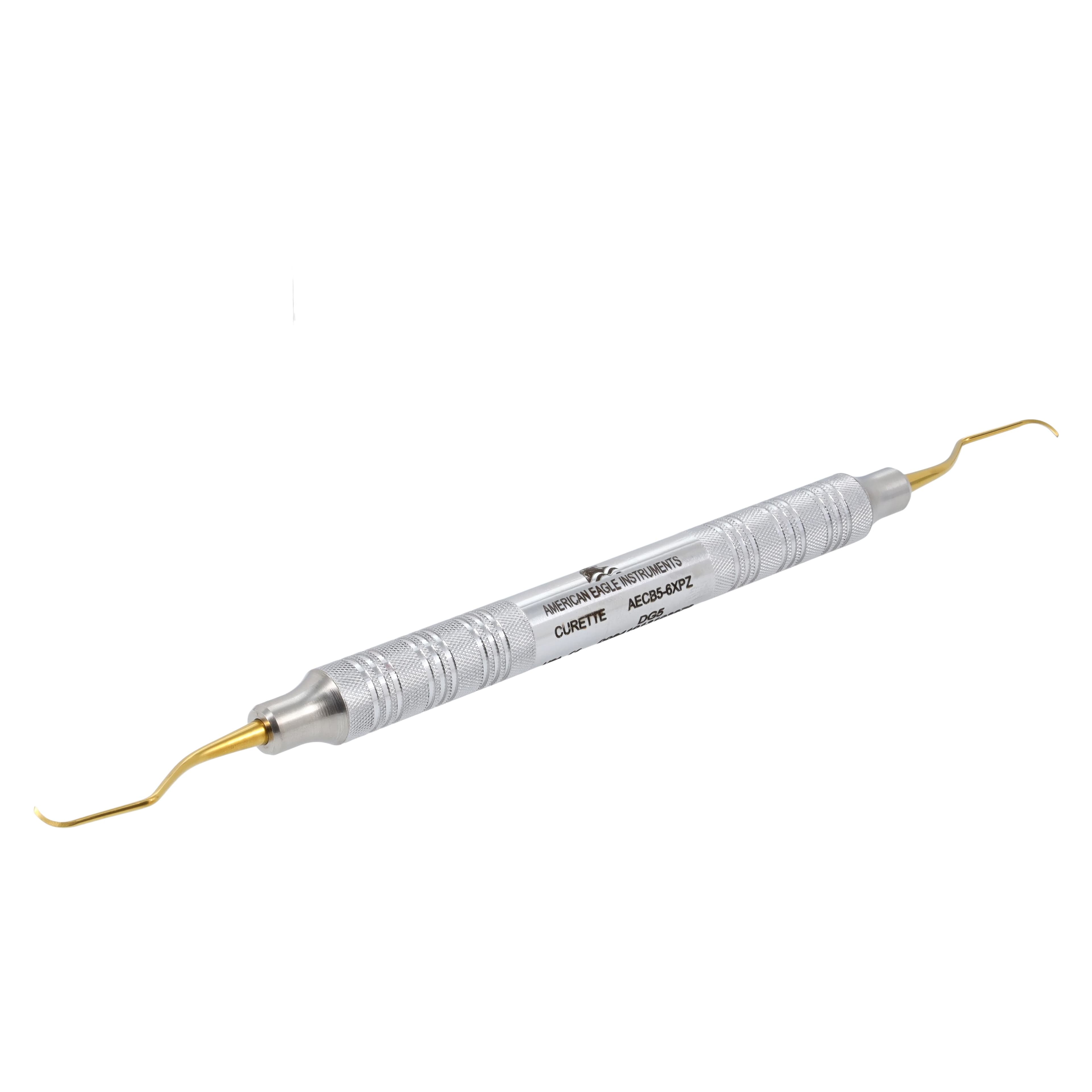 American Eagle Barnhart 5/6 XP Universal Curette, Double End, EagleLite Stainless Steel, AECB5-6XPZ thumbnail 2