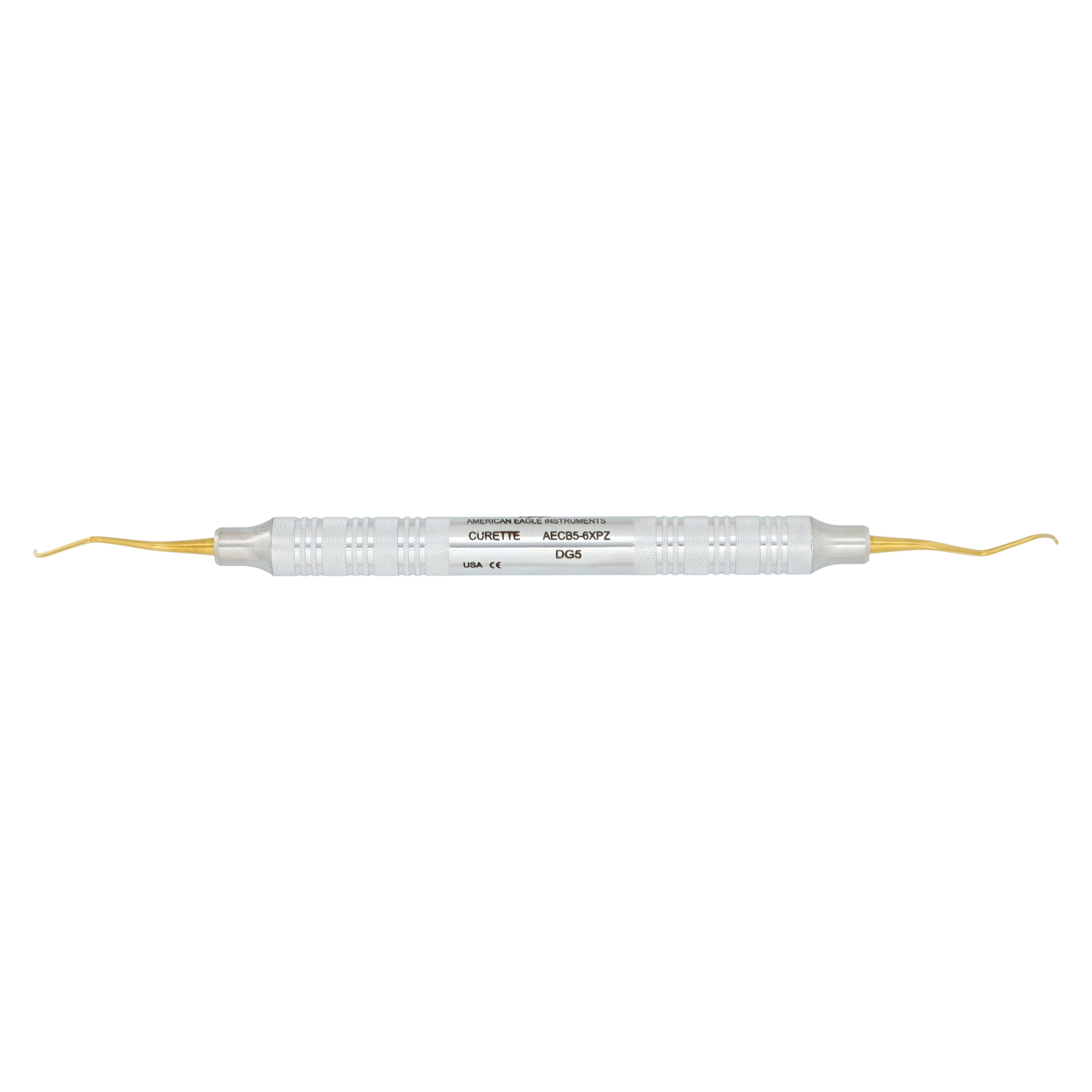 American Eagle Barnhart 5/6 XP Universal Curette, Double End, EagleLite Stainless Steel, AECB5-6XPZ thumbnail 5