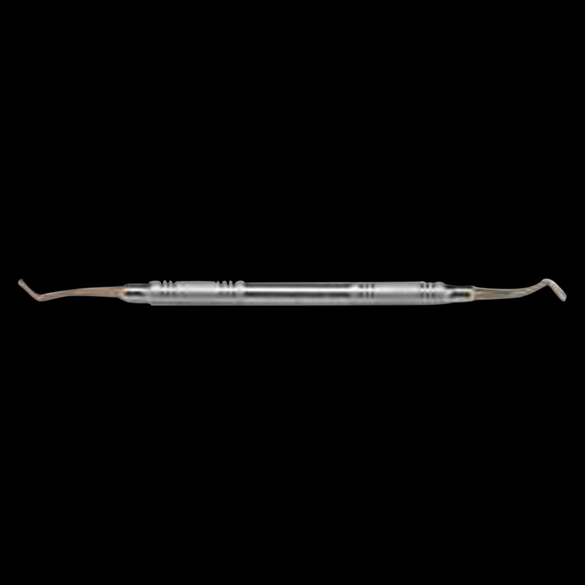 American Eagle XP Composite #7 Paddle/Plugger Instrument, Titanium Nitride, Double-Ended, 1/4" Stainless Steel Handle, AEC7TN - American Eagle XP Composite 7 Instruments - Image 1
