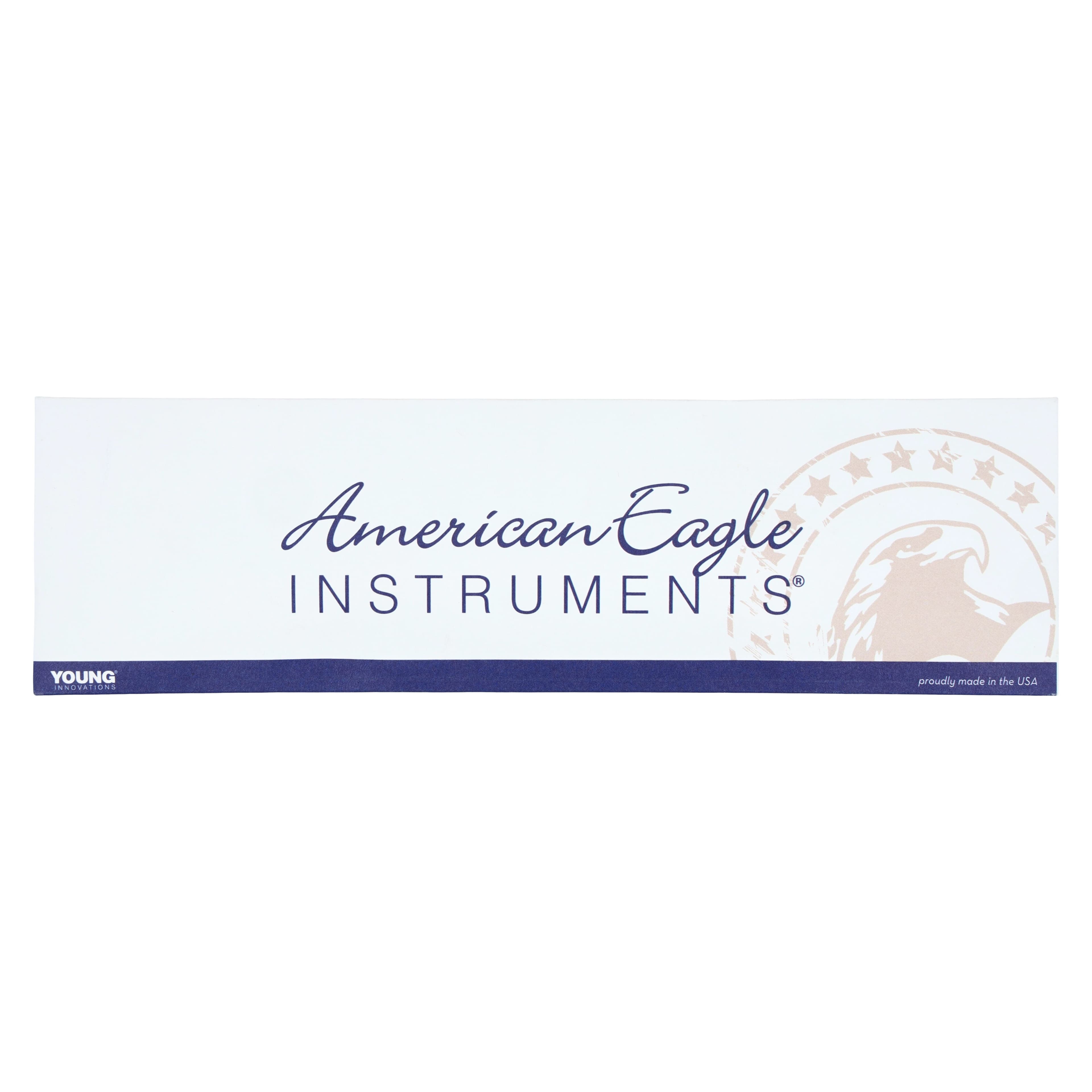 American Eagle #M23 XP Sharpen-Free Sickle Scaler, Double-Ended, Posterior, EagleLite Resin Handle, 3/8", Blue, 1/Pk, AESM23XPX thumbnail 6