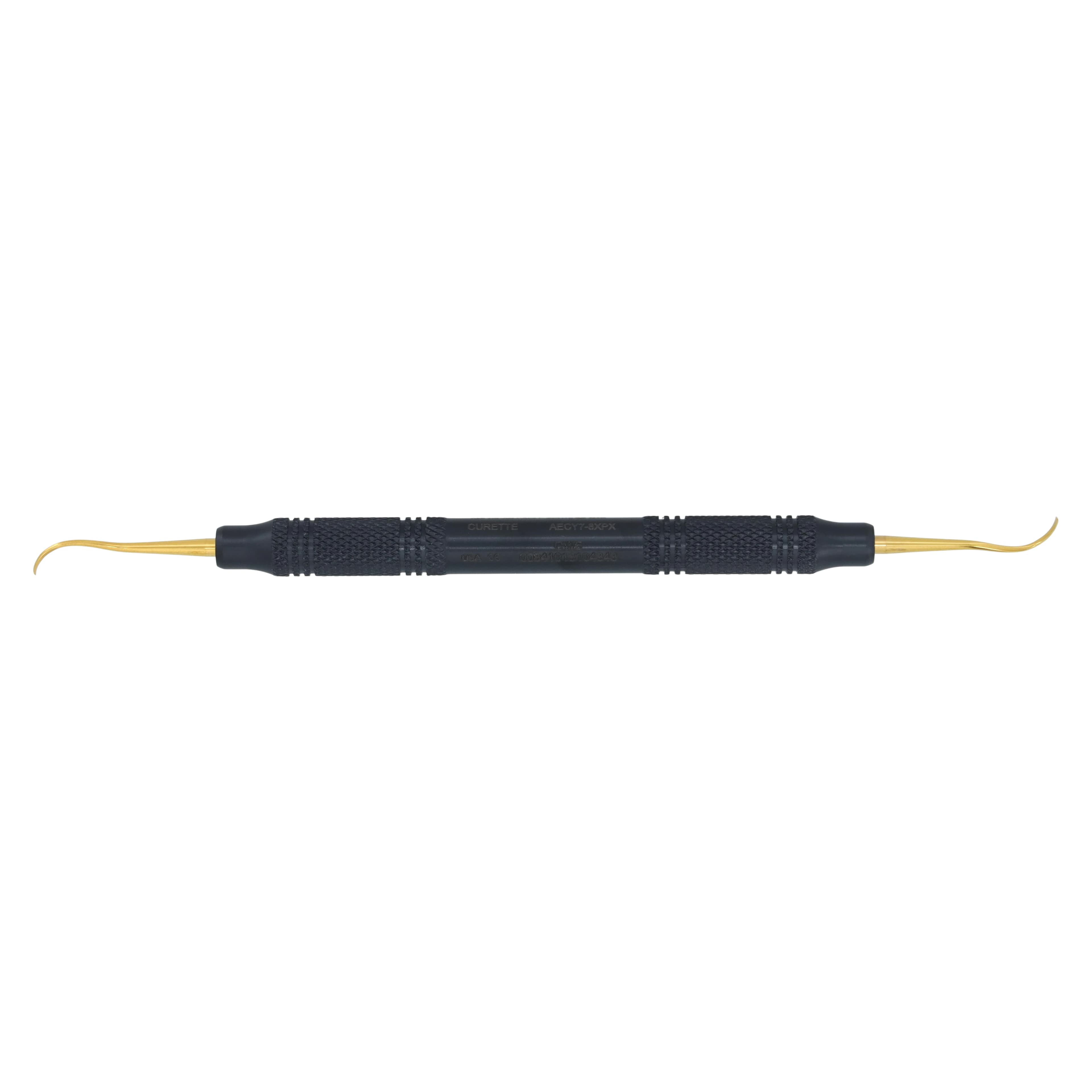 American Eagle Instruments XP Universal Curette #7-8 Younger-Good, Double-Ended, EagleLite Resin Handle, 3/8" Black, 1/Pk, AECY7-8XPX thumbnail 5