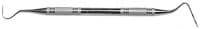 American Eagle #23/12 Marquis Black Markings Expro Explorer/Probe, Double End, 7/32" Stainless Steel Standard Handle, AEEP23/12B - Explorers/Probes – #23/12, Black, Double End - Standard Handle - Image 1