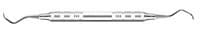 American Eagle McCall 13-14S Universal Curette, Posterior, Sharp Point, 3/8" EagleLite Stainless Steel Handle, Double End, AECM13-14SZ, 1/Pk - Universal Curette, # 13-14S McCall, Posterior - Sharp Point, EagleLite Handle, 3/8", Stainless Steel, 1/Pk, AECM13-14SZ - Image 1