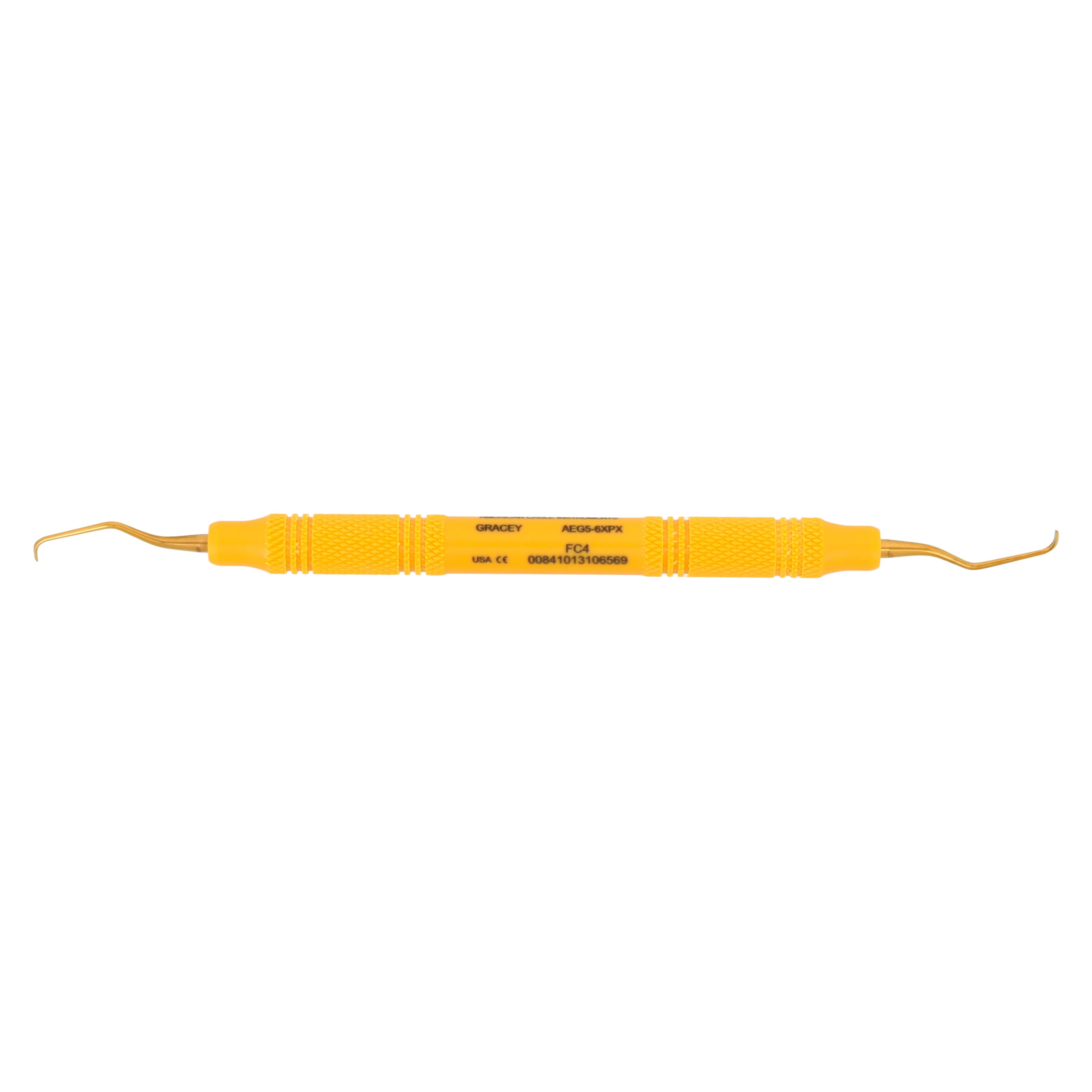 American Eagle XP Gracey Curette #5-6, Double-Ended, Anterior, EagleLite Resin Handle, 3/8", Yellow, 1/Pk, AEG5-6XPX thumbnail 5