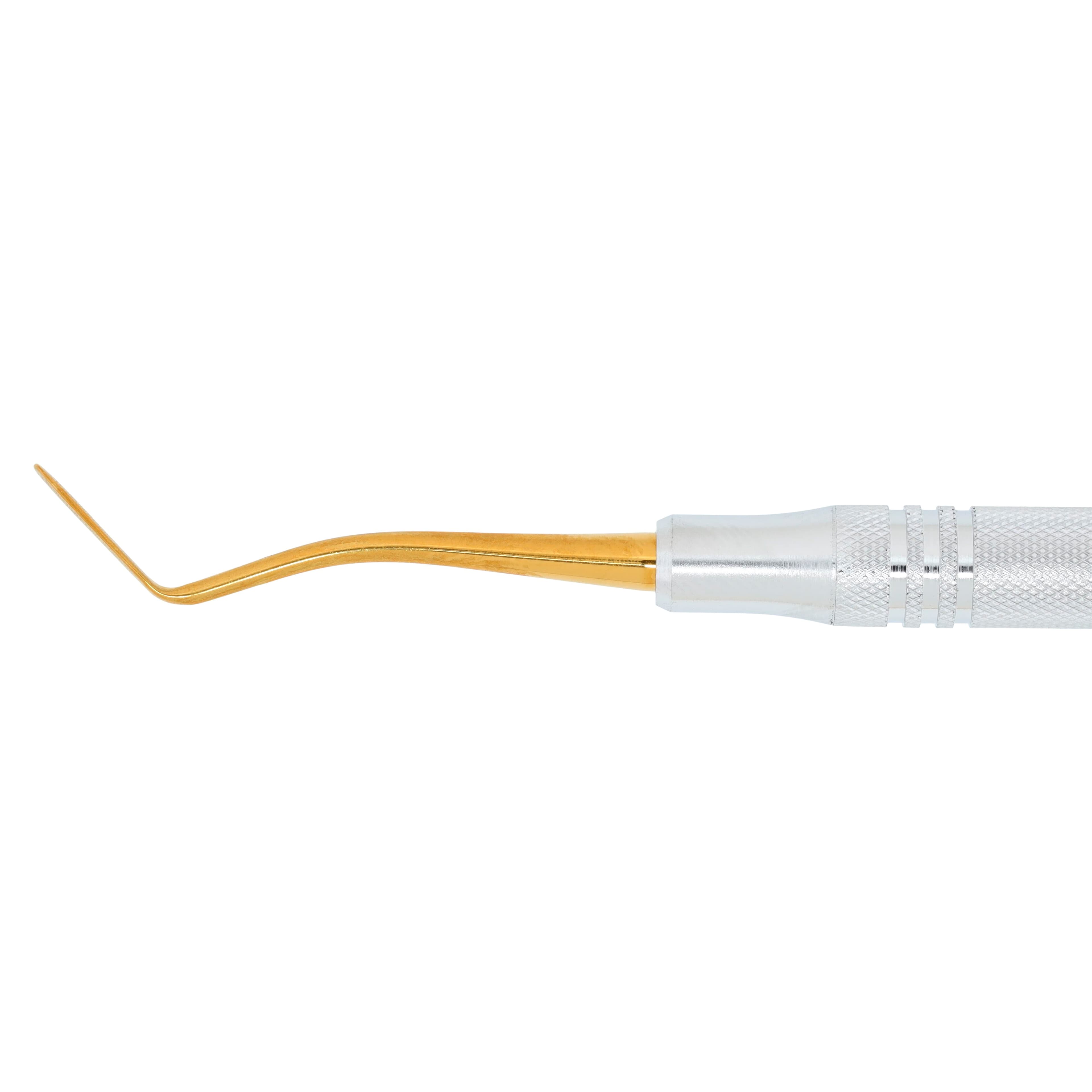 American Eagle Instruments Composite #5 Paddle/Plugger, XP Technology™, Titanium Nitride, Double End, Standard Handle, 1/4" Stainless Steel, Each thumbnail 3