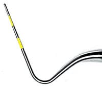 American Eagle #12 Marquis Periodontal Probe, Single-End, Yellow, Standard 7/32" Handle, AEP12Y - Periodontal Probe, Single-End, # 12 Marquis, Standard, 7/32", Yellow, 1/Pk, AEP12Y - Image 1