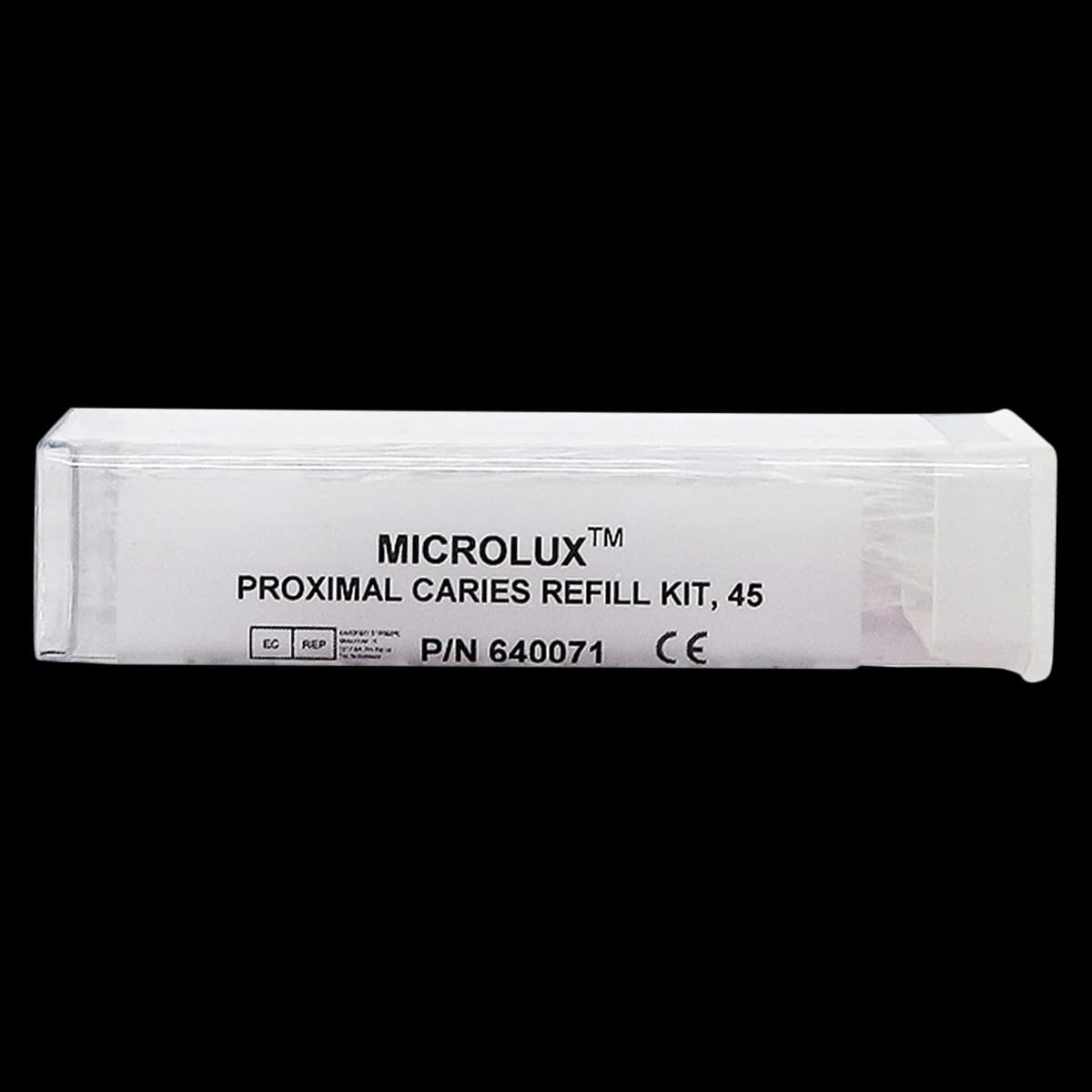 AdDent Microlux Proximal Caries Refill Kit, .75mm Fiber Guides, 25/Pkg - Proximal Caries Refill Kit With .75Mm Fiber Guides (Qty 45) - Image 1