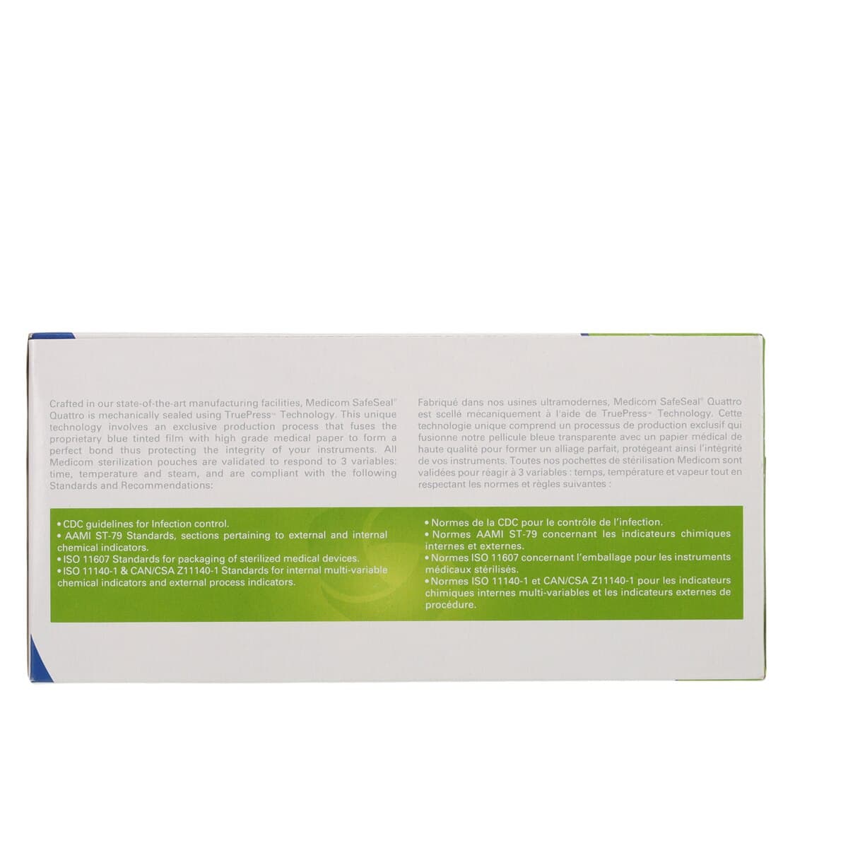 SafeSeal Quattro Self-Sealing Sterilization Pouches, 3.5" x 5.25", 200/Box, 88005-4 thumbnail 4