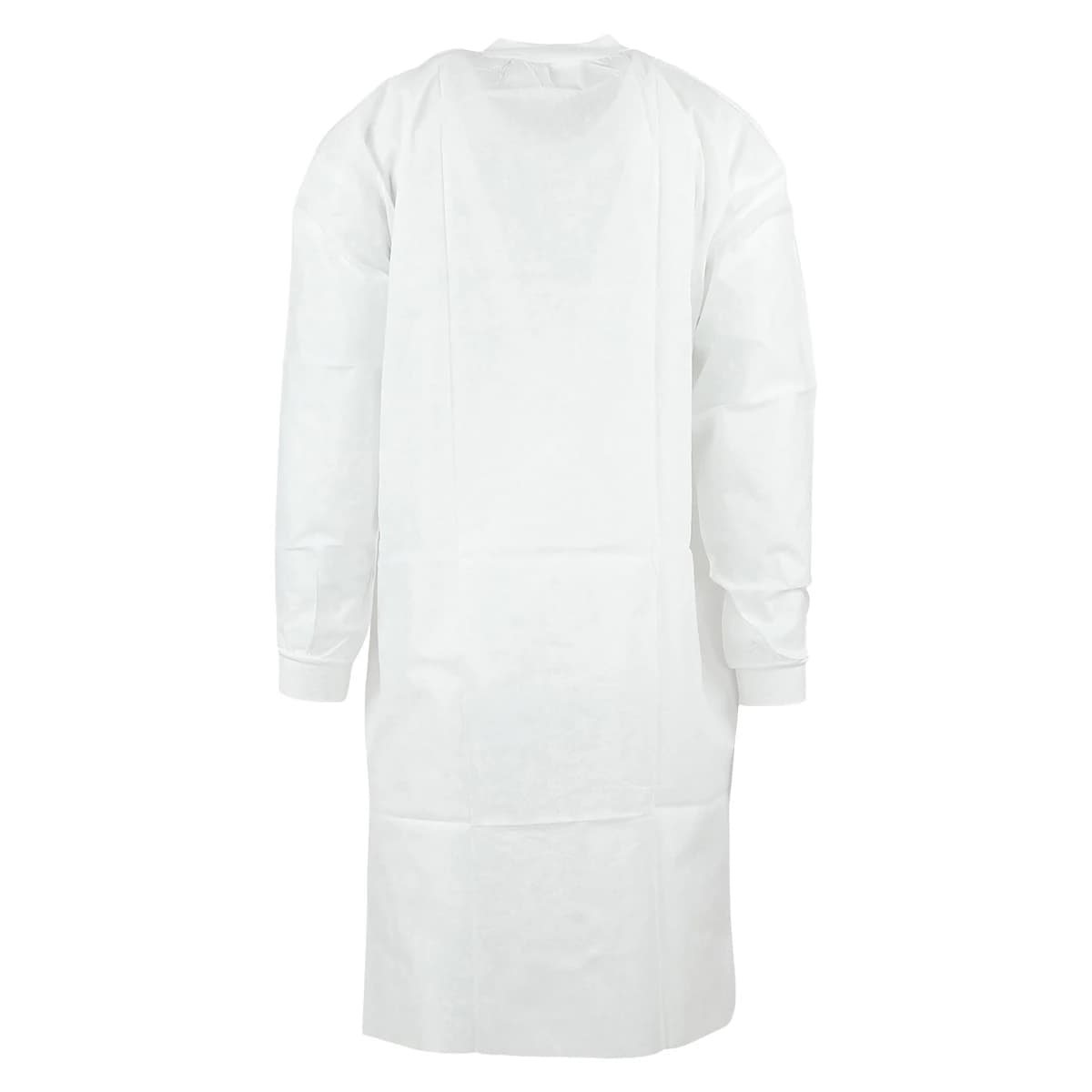 SafeWear High Performance Lab Coat, White Frost, X-Large, 12/Pk, 8110-D thumbnail 3