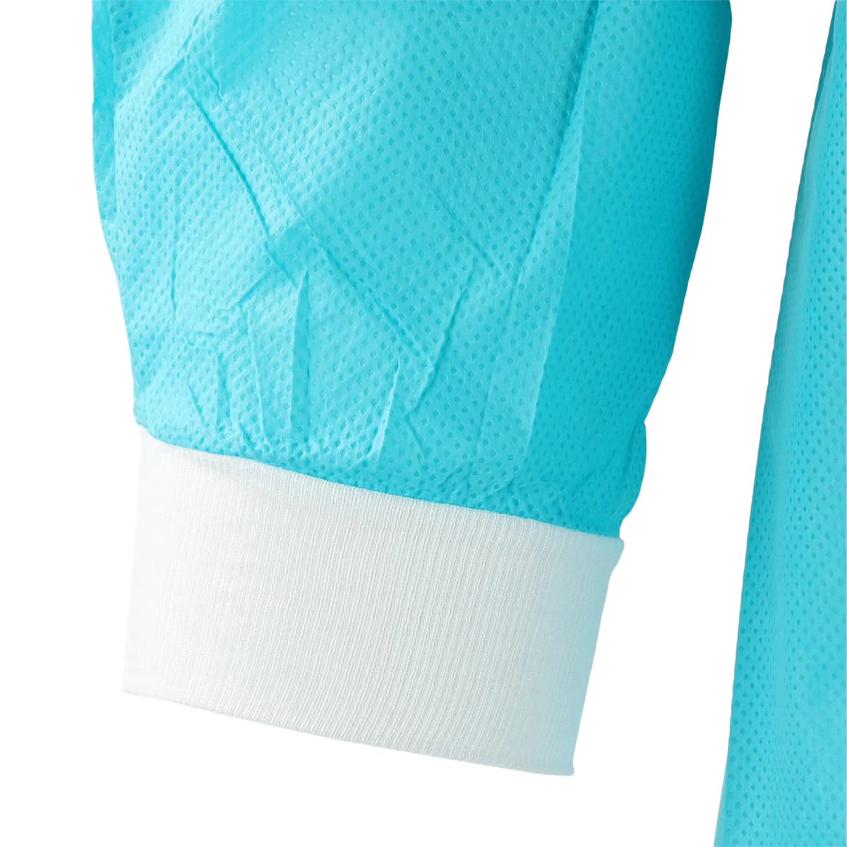 Medicom SafeWear Hipster Jacket, Small, Tropical Teal, SMS, Fluid Resistant, 3 Pockets, 12/Pk, 8115A thumbnail 4