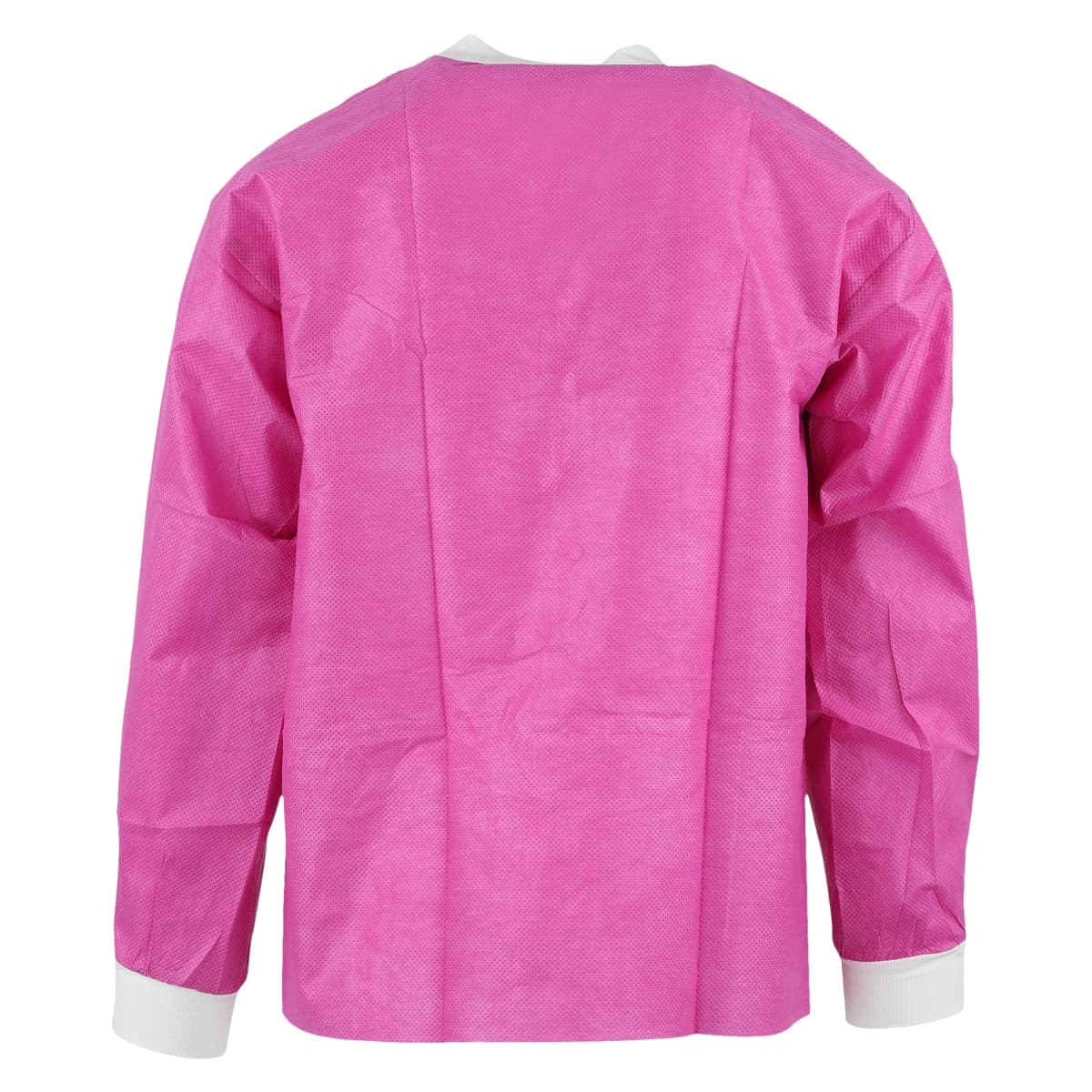SafeWear Hipster Jacket, Poppy Pink, Medium, SMS 45 gsm, AAMI Level 2, Fluid Resistant, 12/Pk, 8116-B thumbnail 3