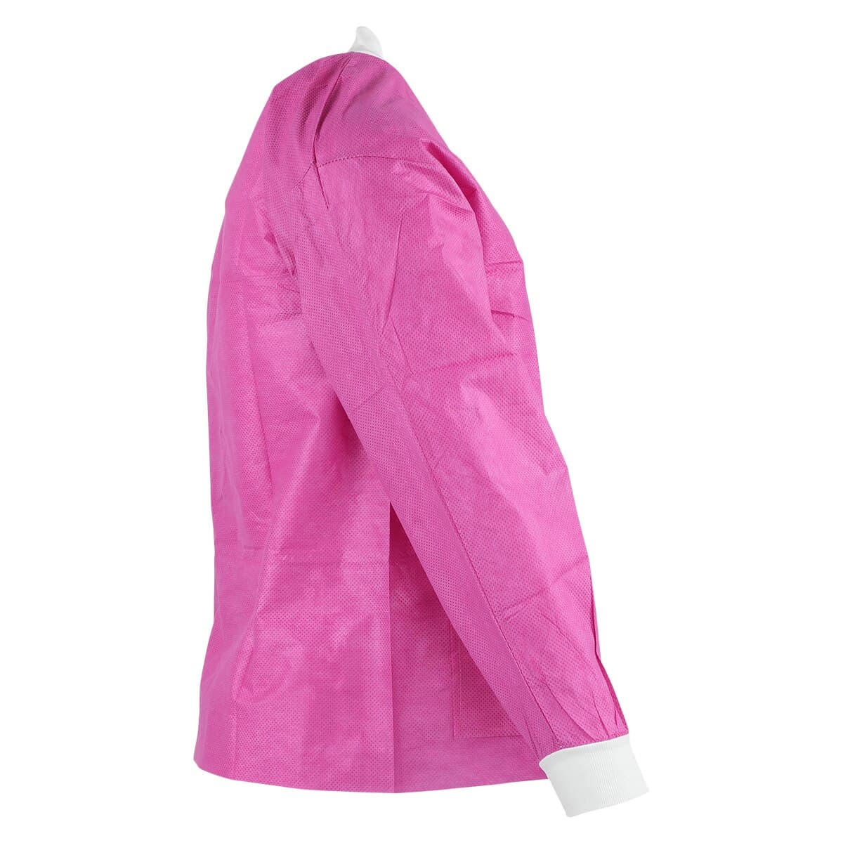 Medicom SafeWear Hipster Jacket, Poppy Pink, X-Large, SMS, Fluid Resistant, 12/Pk, 8116-D thumbnail 2