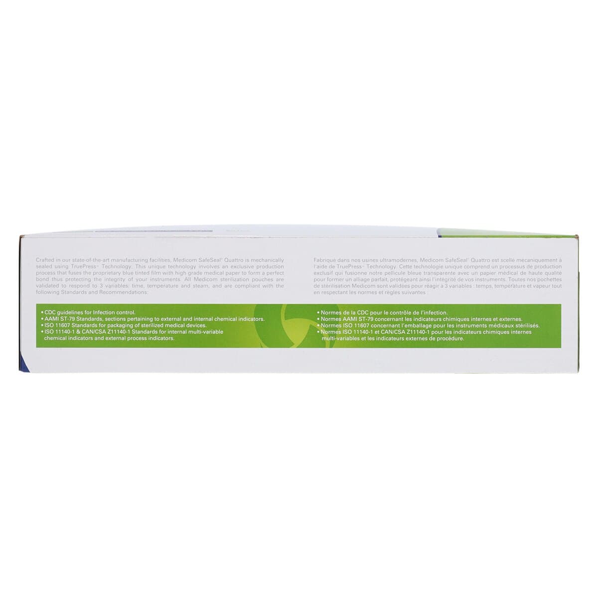 Medicom SafeSeal Quattro Self-Sealing Sterilization Pouches, 4.25" x 11", 200/Box, 88045-4 thumbnail 5