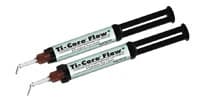 Ti-Core Flow+ Automix Dual-Cure Core Build-Up Material & Post Cement, Vita A2, Complete Kit, 2 x 4.5 g Syringes, 832-00 thumbnail 2