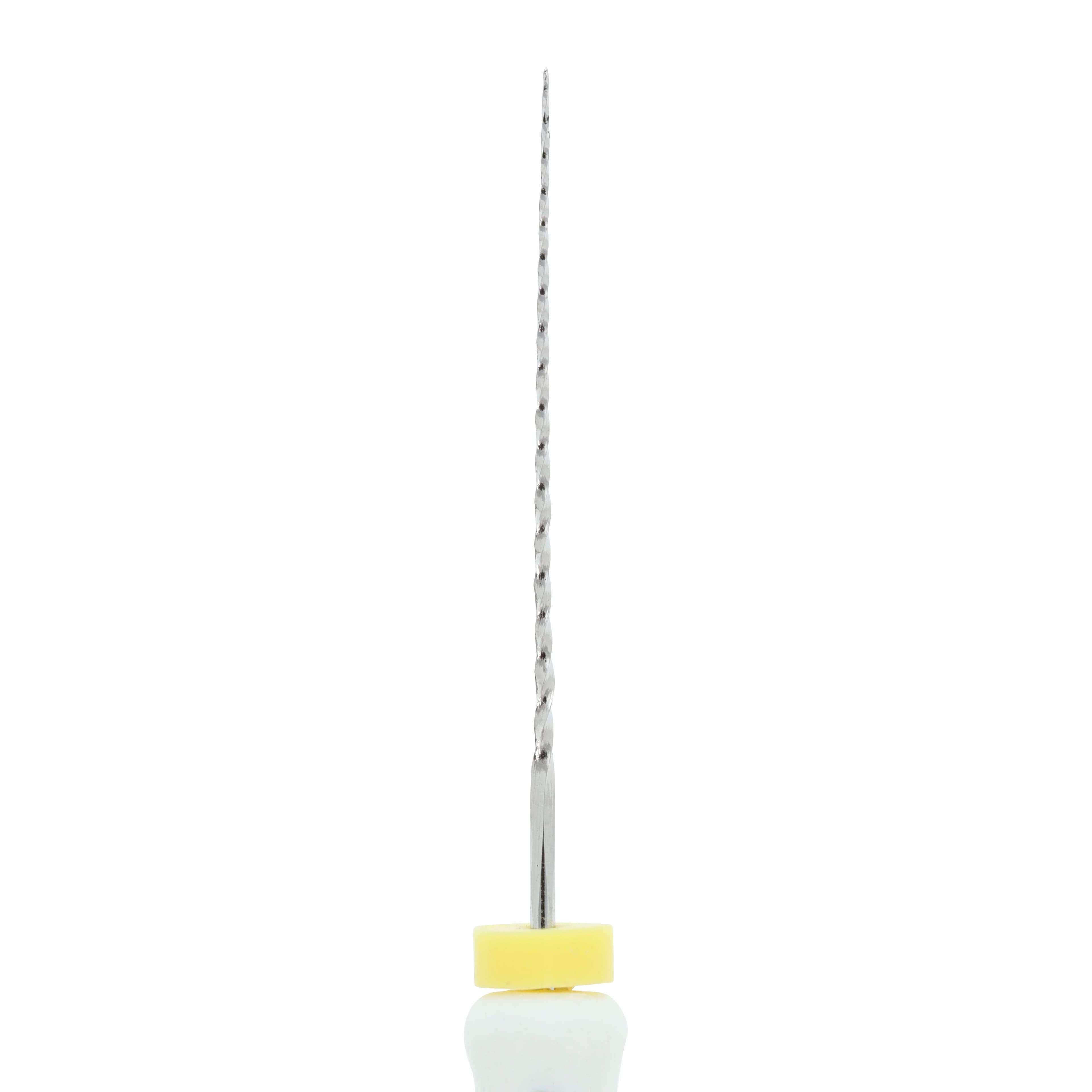 SafeSiders Endodontic Hand Reamers, 21 mm, 0.02 Taper, Size #15, White, Stainless Steel, 6/Pkg, 5021-15 thumbnail 2