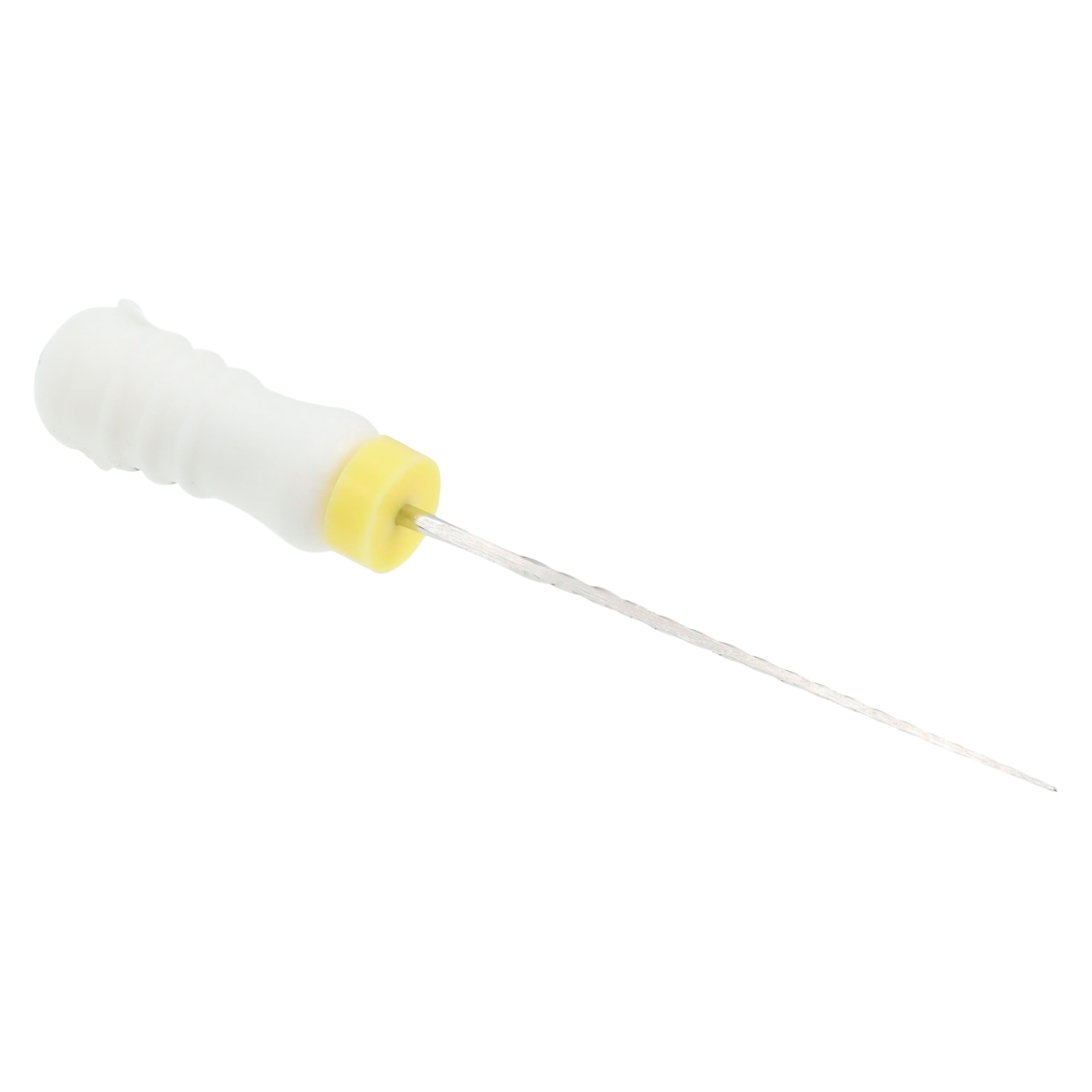 SafeSiders Endodontic Hand Reamers, 21 mm, 0.02 Taper, Size #15, White, Stainless Steel, 6/Pkg, 5021-15 thumbnail 3