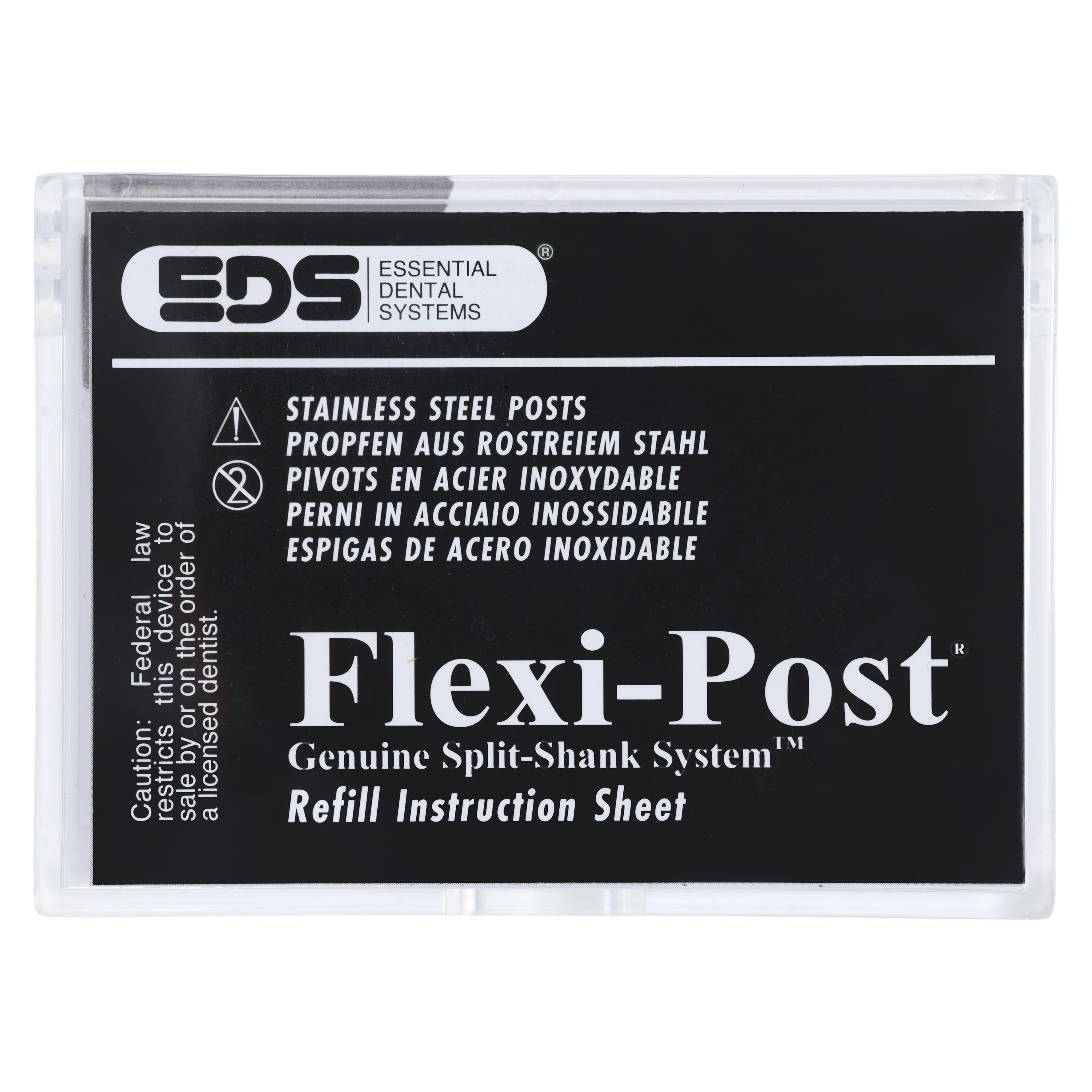 Flexi-Post Stainless Steel Refill Kit, Size 0, Yellow, 10/Pkg, 130-0 thumbnail 3