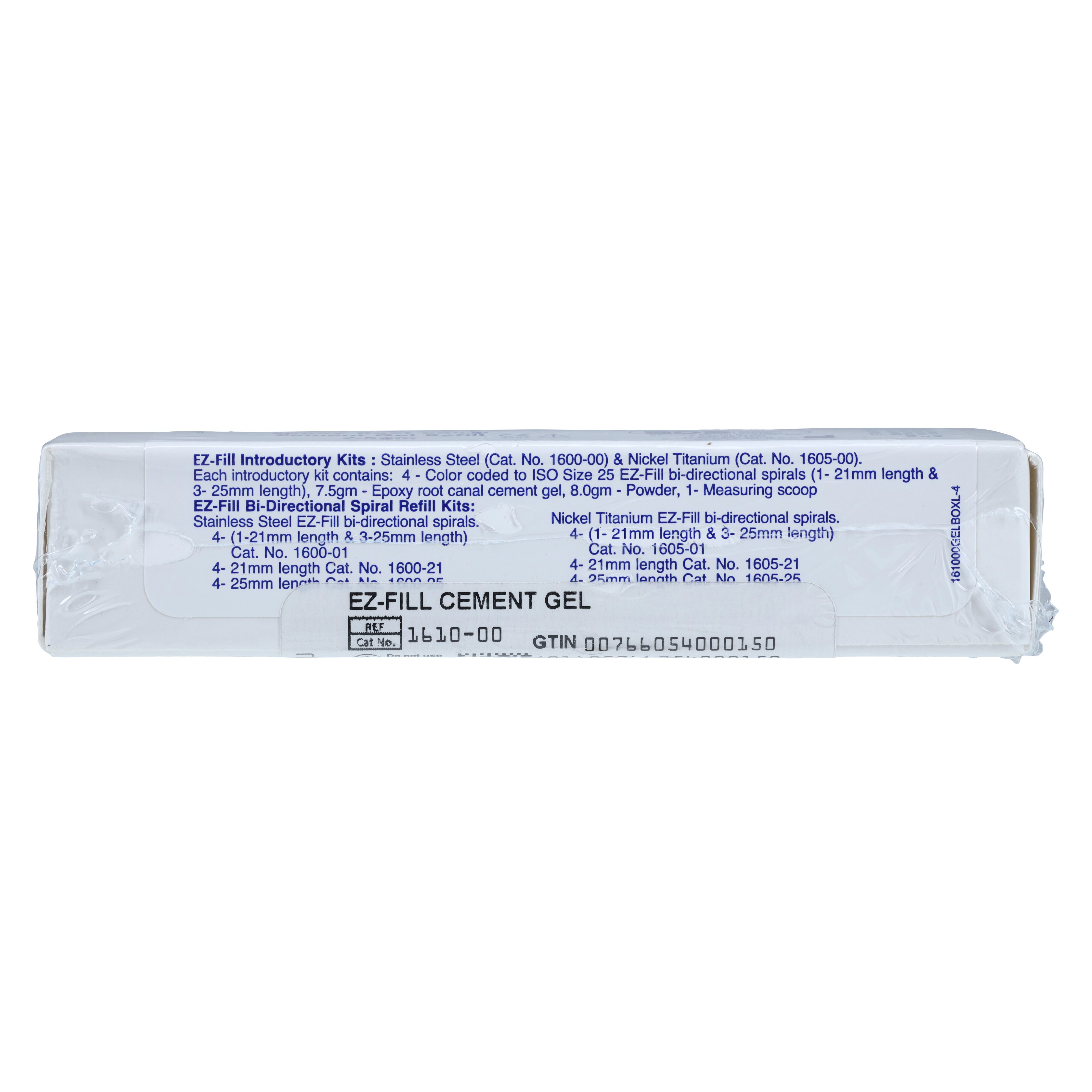 EZ-Fill Epoxy Root Canal Cement Gel Refill, 7.5 g Tube, 1610-00 thumbnail 5