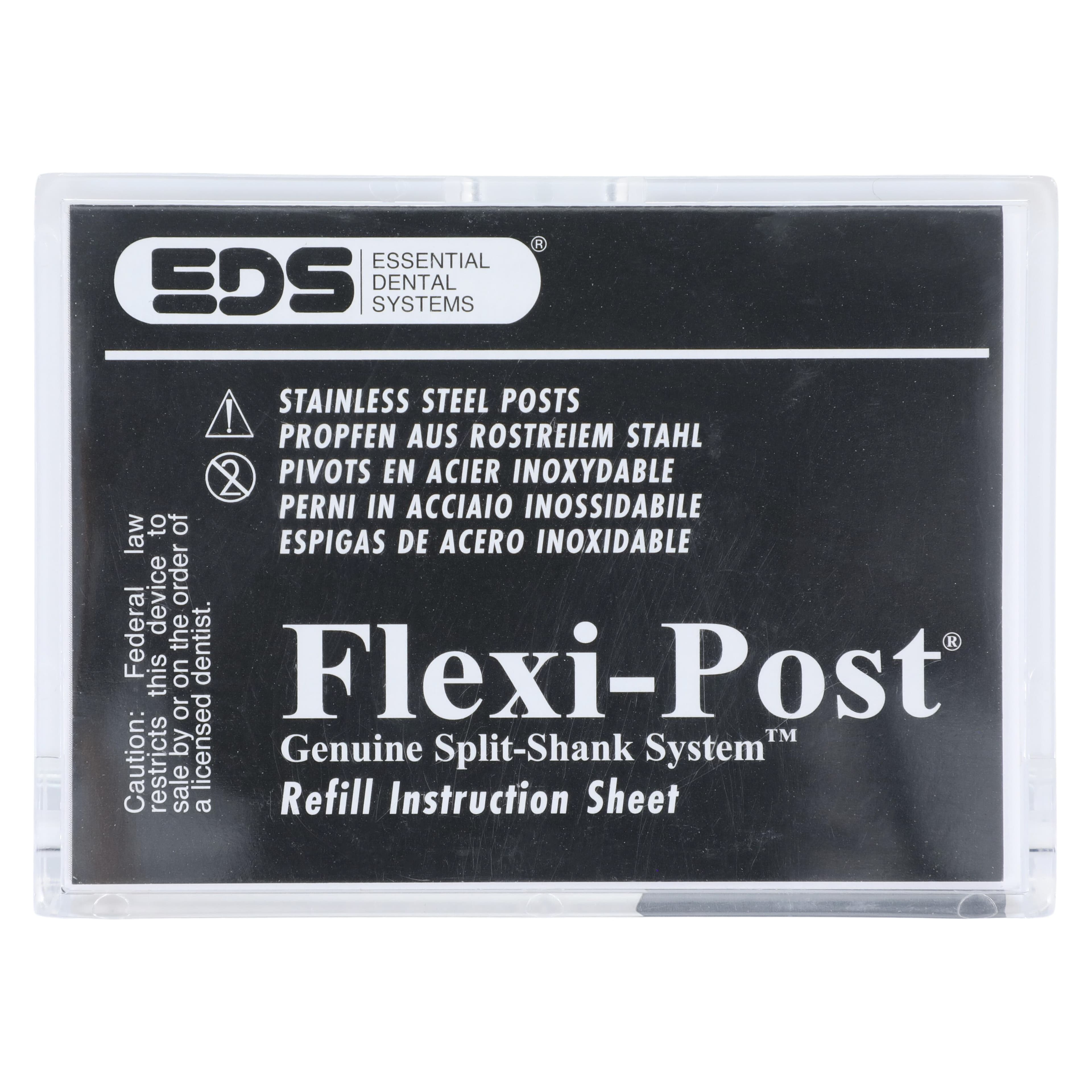 Flexi-Post Stainless Steel Economy Refill, Size 00, White, 30/Pk, 140-00 thumbnail 3