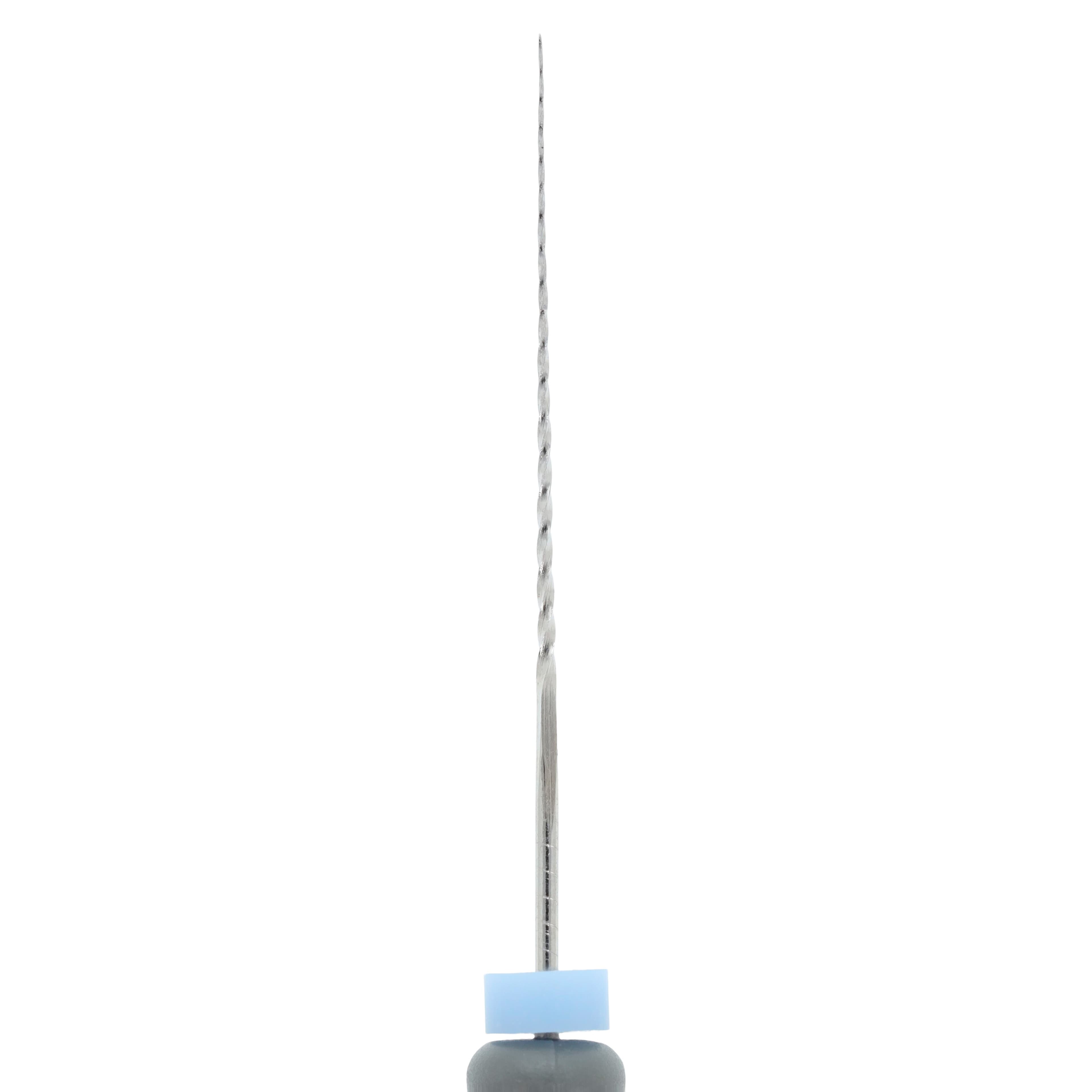 SafeSiders Endodontic Reamers, Stainless Steel, 25 mm, 0.02 Taper, Size #08, Grey, 6/Pkg, 5025-08 thumbnail 2