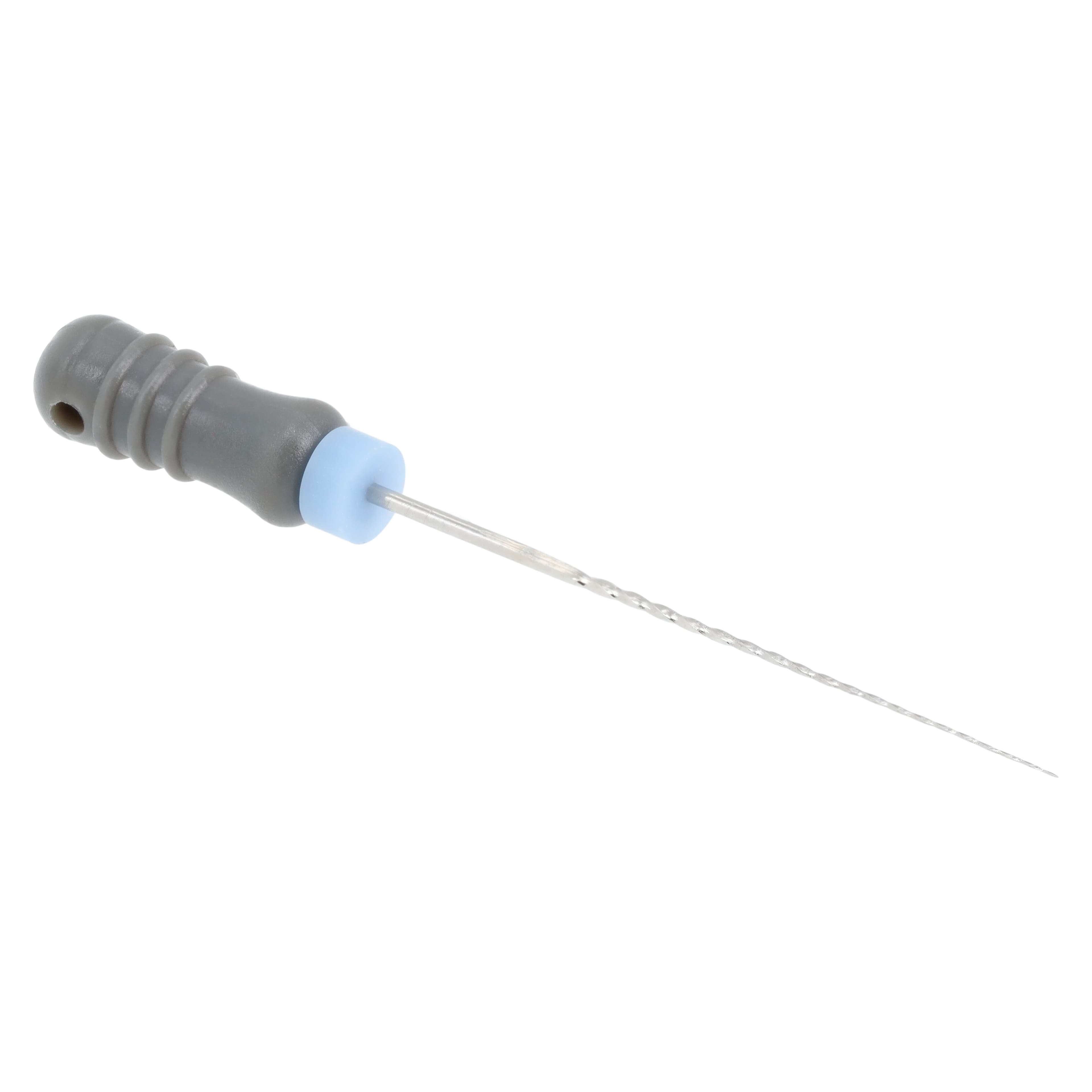 SafeSiders Endodontic Reamers, Stainless Steel, 25 mm, 0.02 Taper, Size #08, Grey, 6/Pkg, 5025-08 thumbnail 3