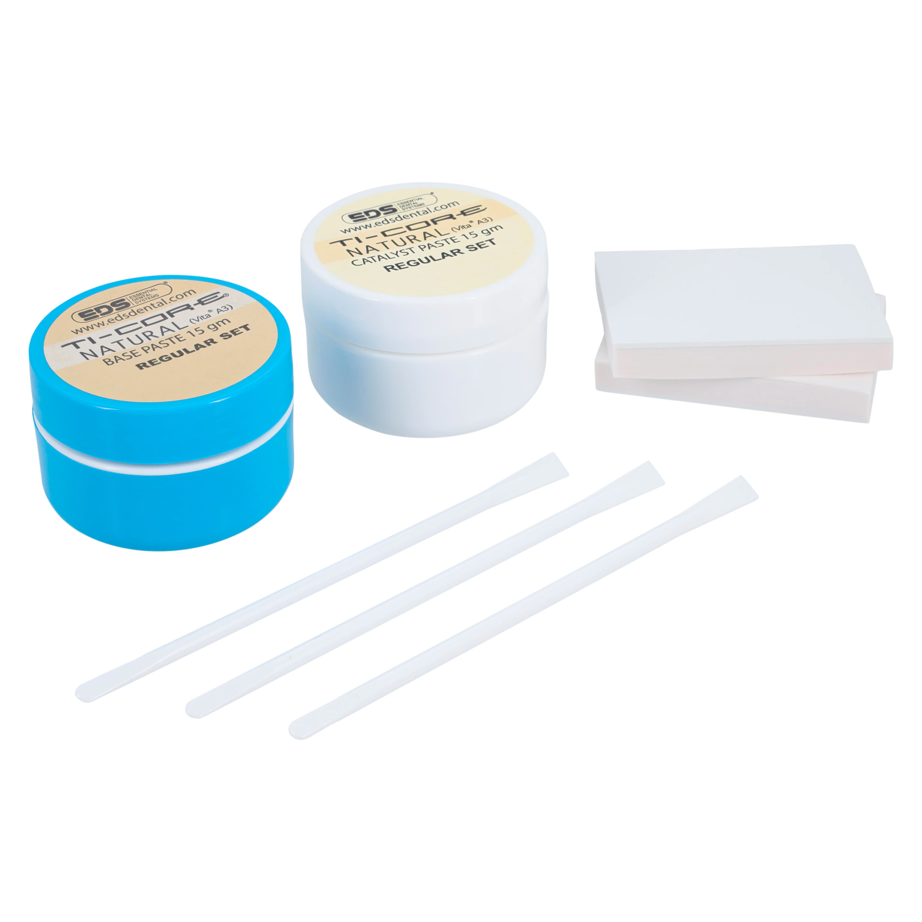Ti-Core Natural Core Build-Up Material, Self-Cure, Regular Set, Complete Kit, Shade A3, 1 Kit, 810-00 thumbnail 2