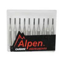 Alpen Operative Surgical Carbide Burs, FG, Pear, #330, 0.8 mm, 10/Pk, R100330 - Alpen Operative Surgical Carbide Burs, FG, Pear, # 330, 0.8 mm, 10/Pk, R100330 - Image 1
