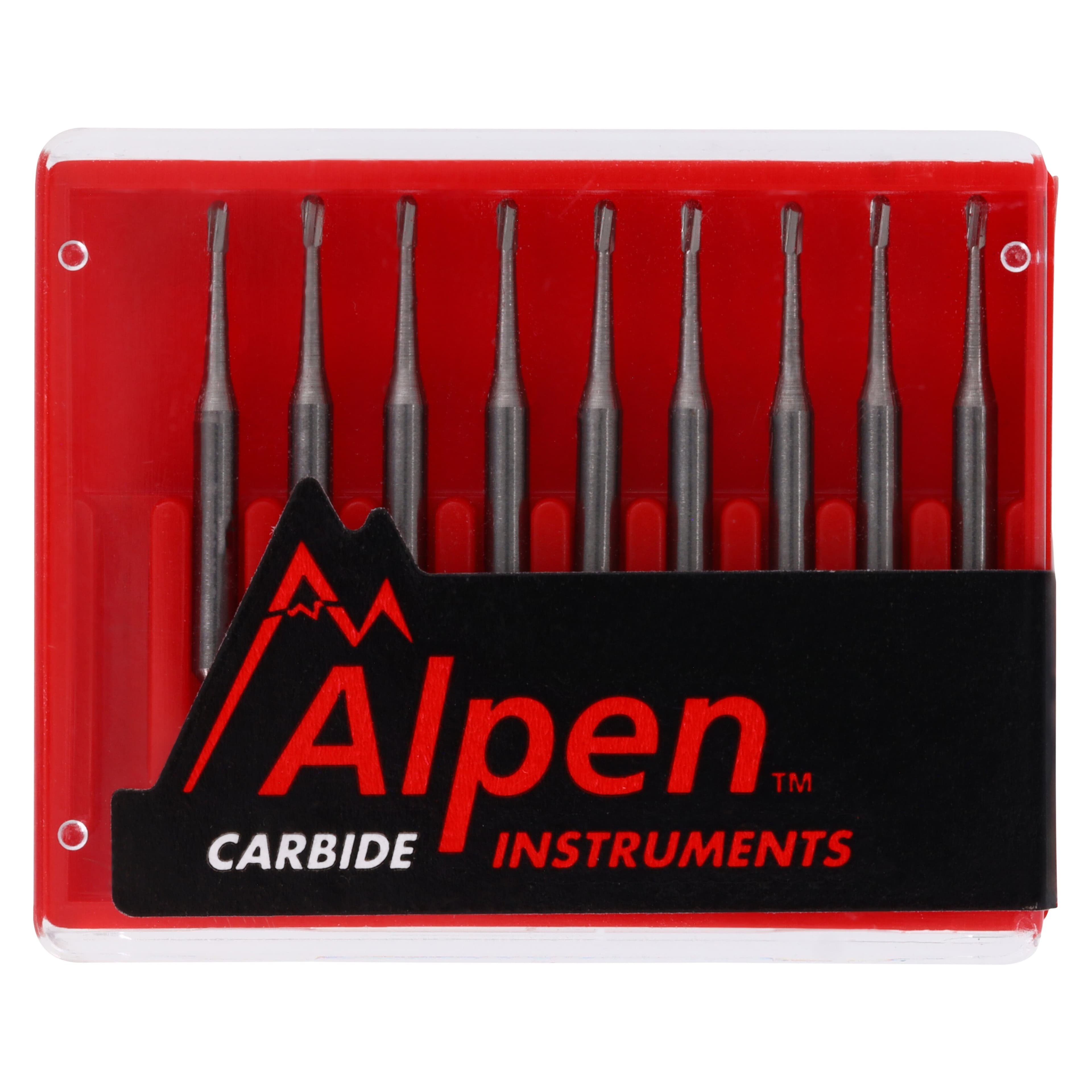 Alpen® Carbide Bur FGSS Pear #330, 0.8 mm, Short Shank, 10/Pkg, R300330 thumbnail 5