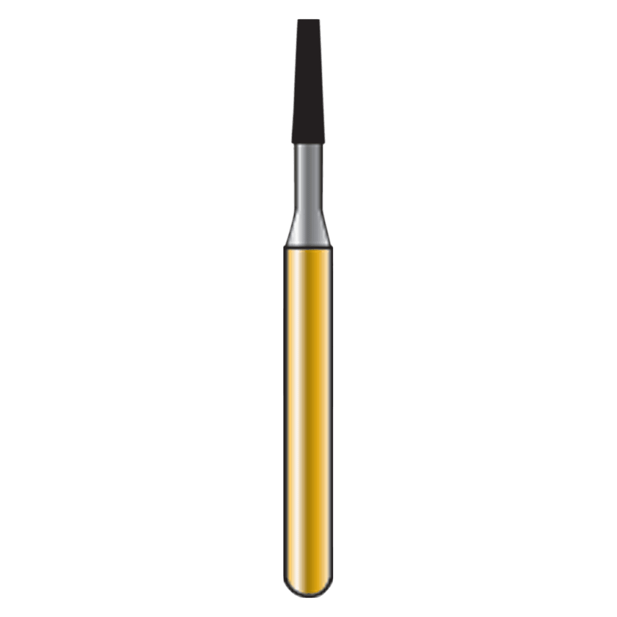 Alpen Speedster Carbide Bur FG 701G, Tapered Fissure Crosscut, 1.2 mm, 10/Pk - Alpen Carbide Speedster Metal Cutters FG 701G 10/Pk - Image 1